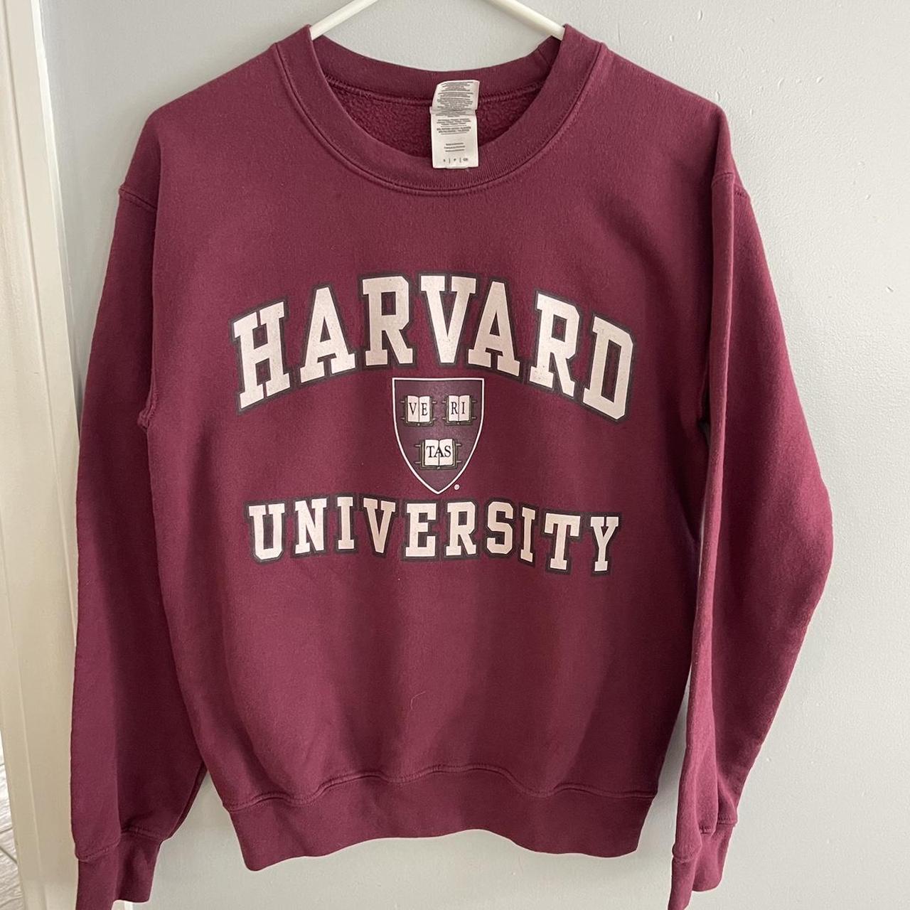 FREE SHIPPING WOMENS HARVARD UNIVERSITY CREWNECK... - Depop