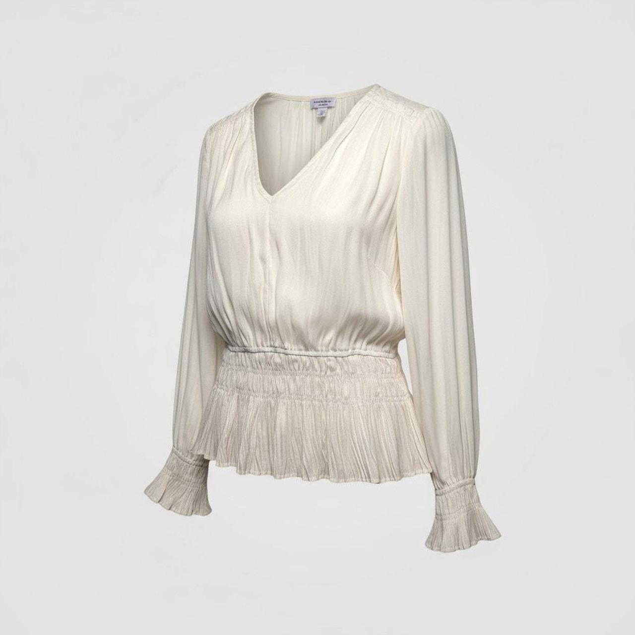 Source Unknown Women's Blouse - Cream - L – BRAND… - image 2