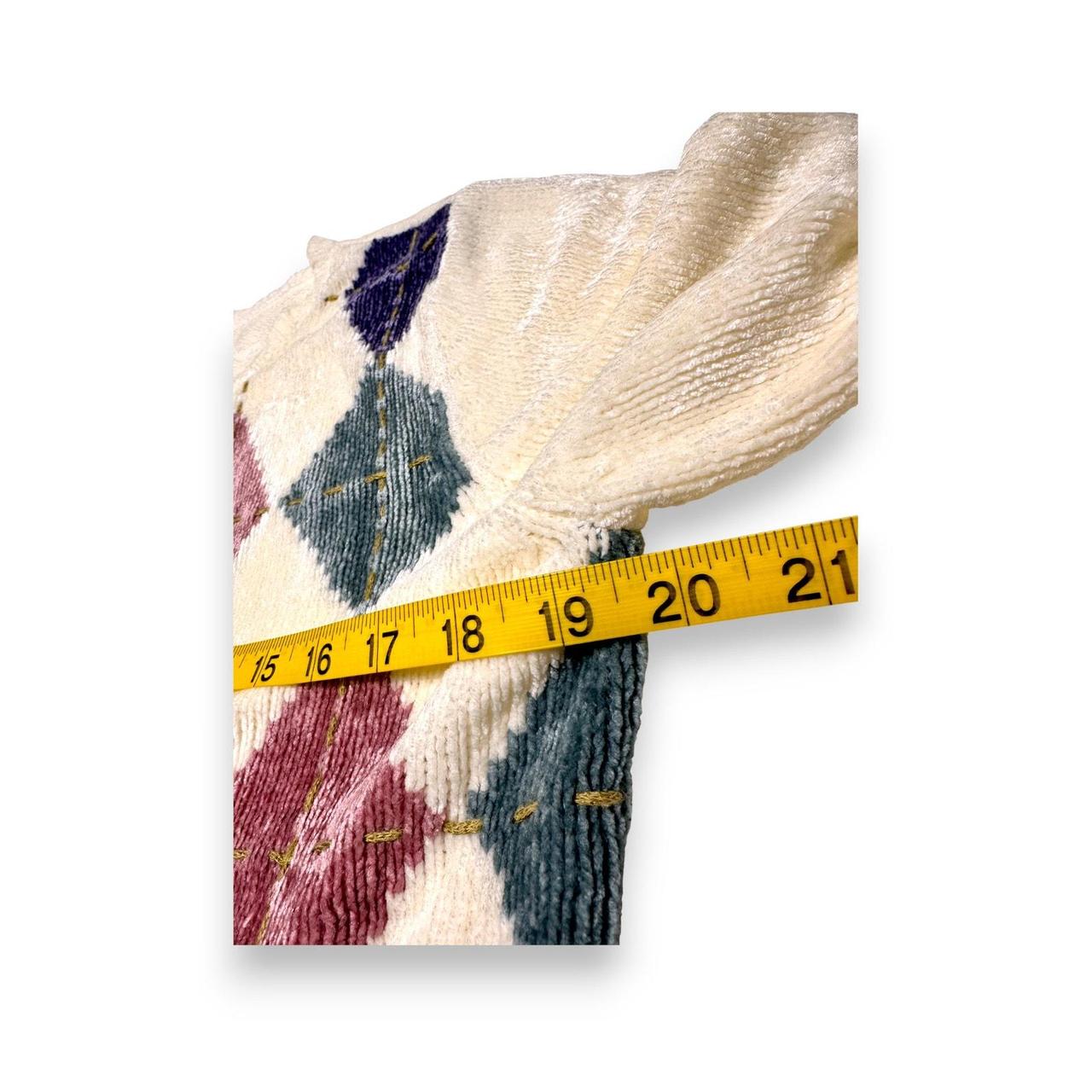 Source Unknown Women's Cardigan - Cream/Multi - M… - image 5