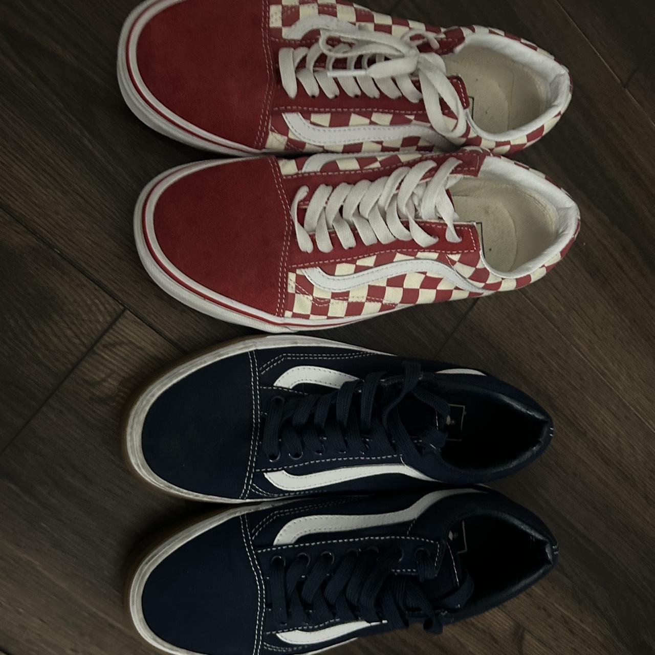 Vans shoes checkered on sale sale