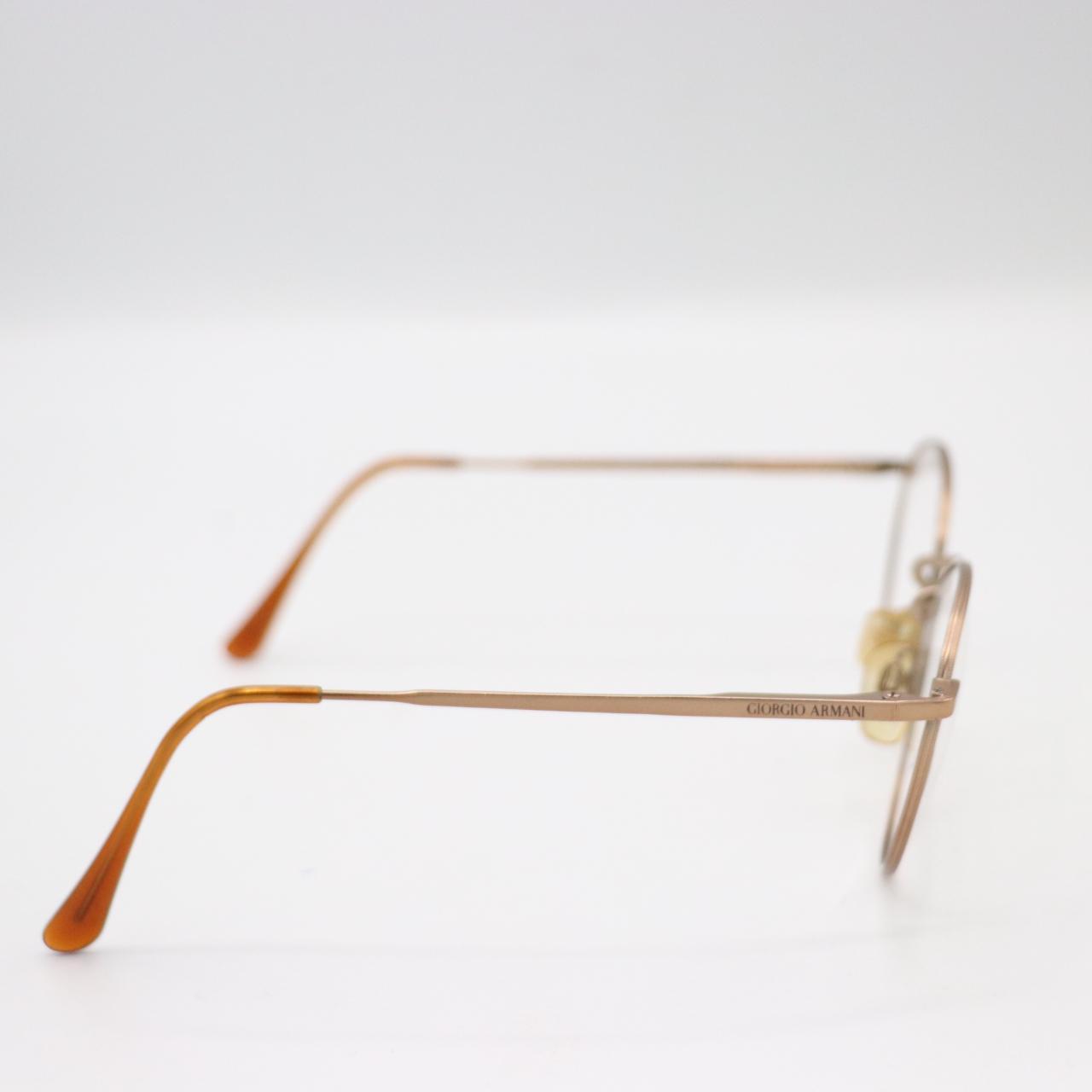 giorgio armani gold glasses