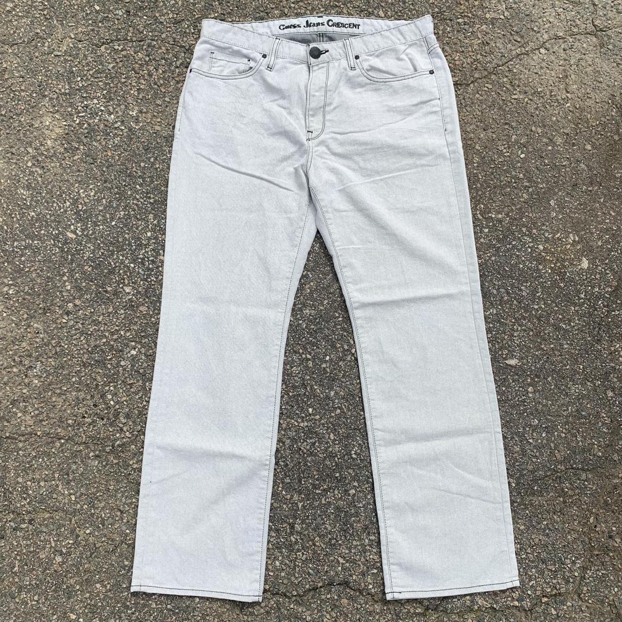 White guess hotsell jeans mens