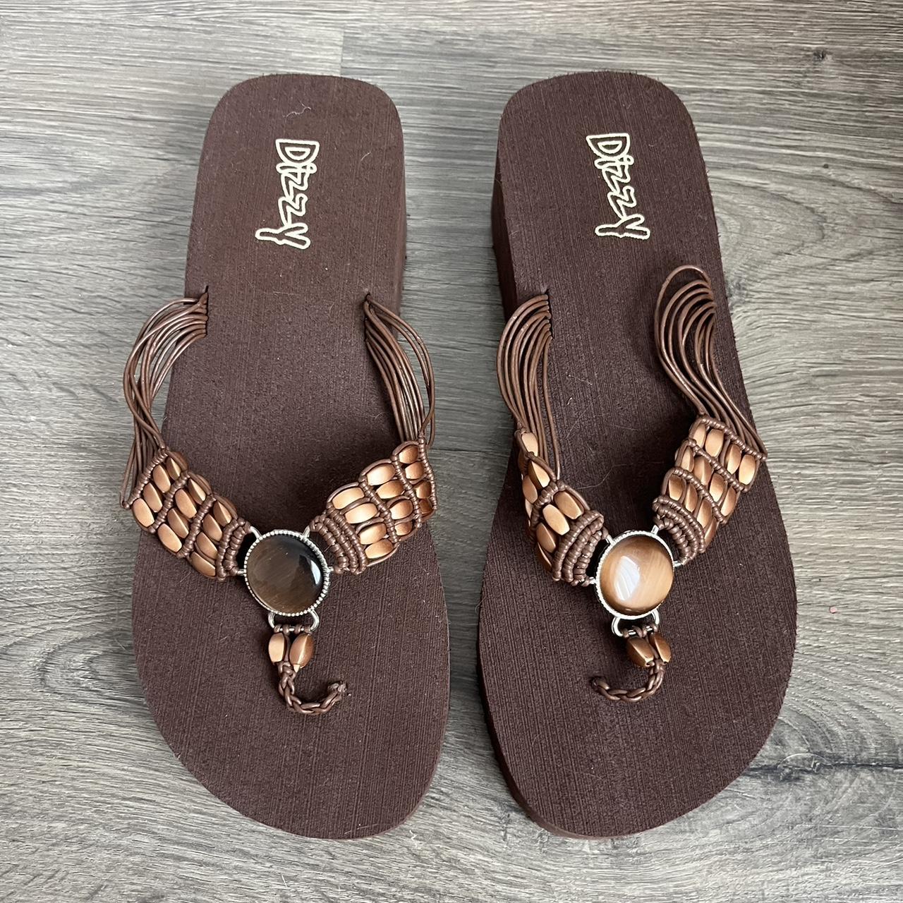 Dizzy Women's Brown Sandals