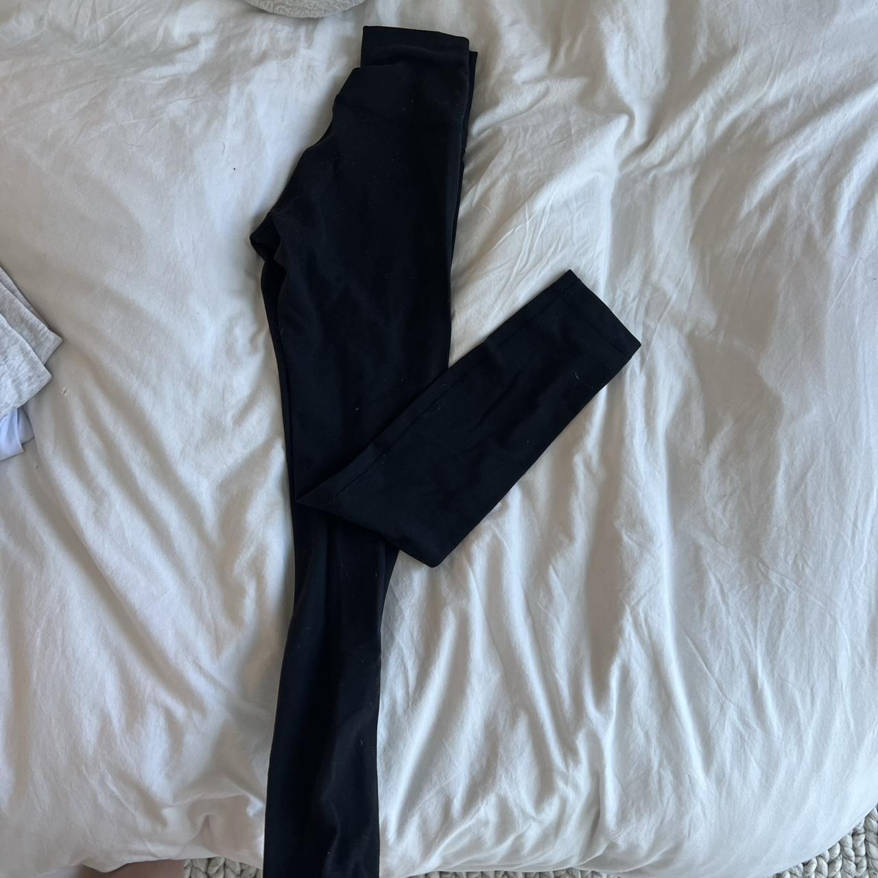 lulu lemon black leggings size 2 ️ ️ FREE SHIPPING ️ ️... - Depop