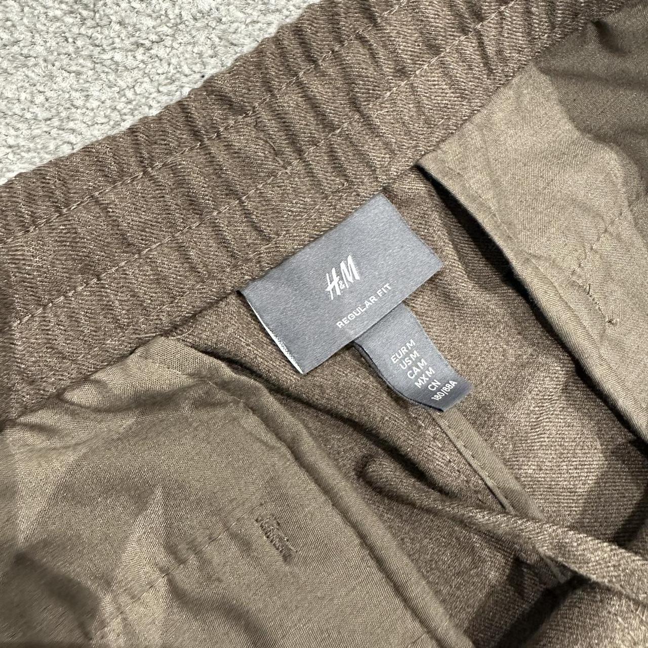 H&M Men's Brown Trousers | Depop