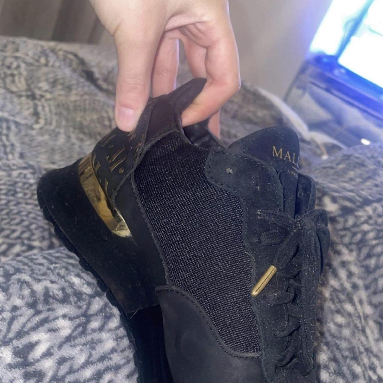 black and gold mallets worn twice comes with box... Depop