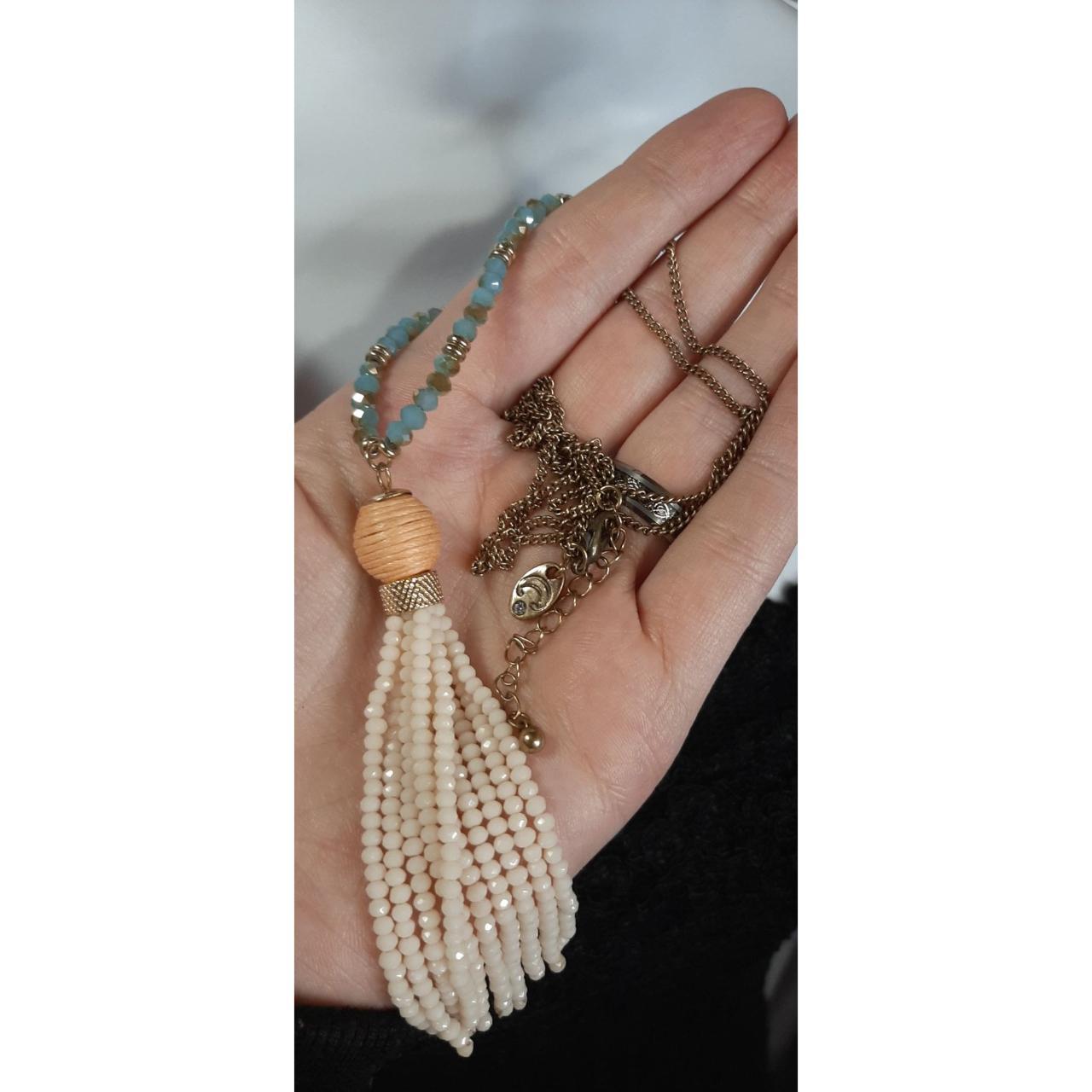 Tassel necklace 2025 charming charlie