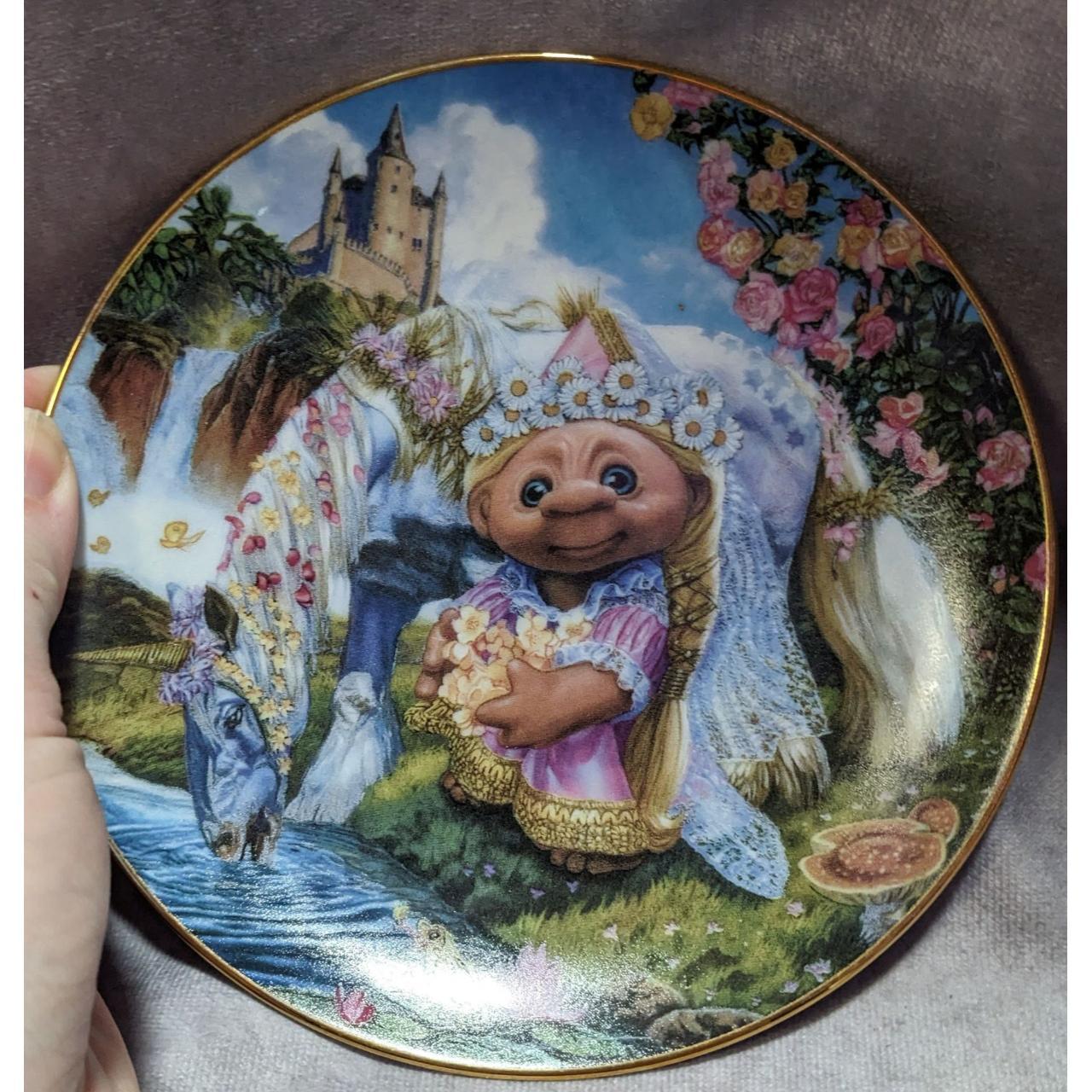 Reco The Enchanted Norfin Trollls Troll Maiden Collector Plate