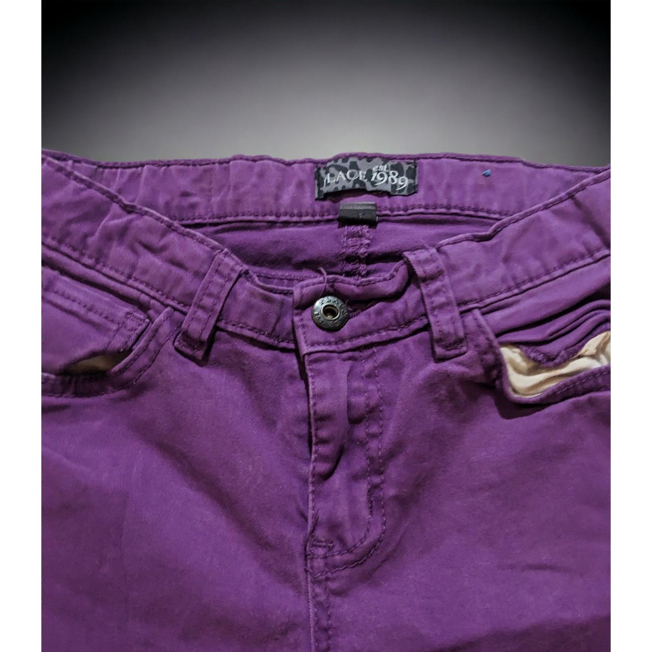 【HI FI FNK】B Purple Denim Pants Children's Place purple jeans. Size 10. 13.5 inch | Depop