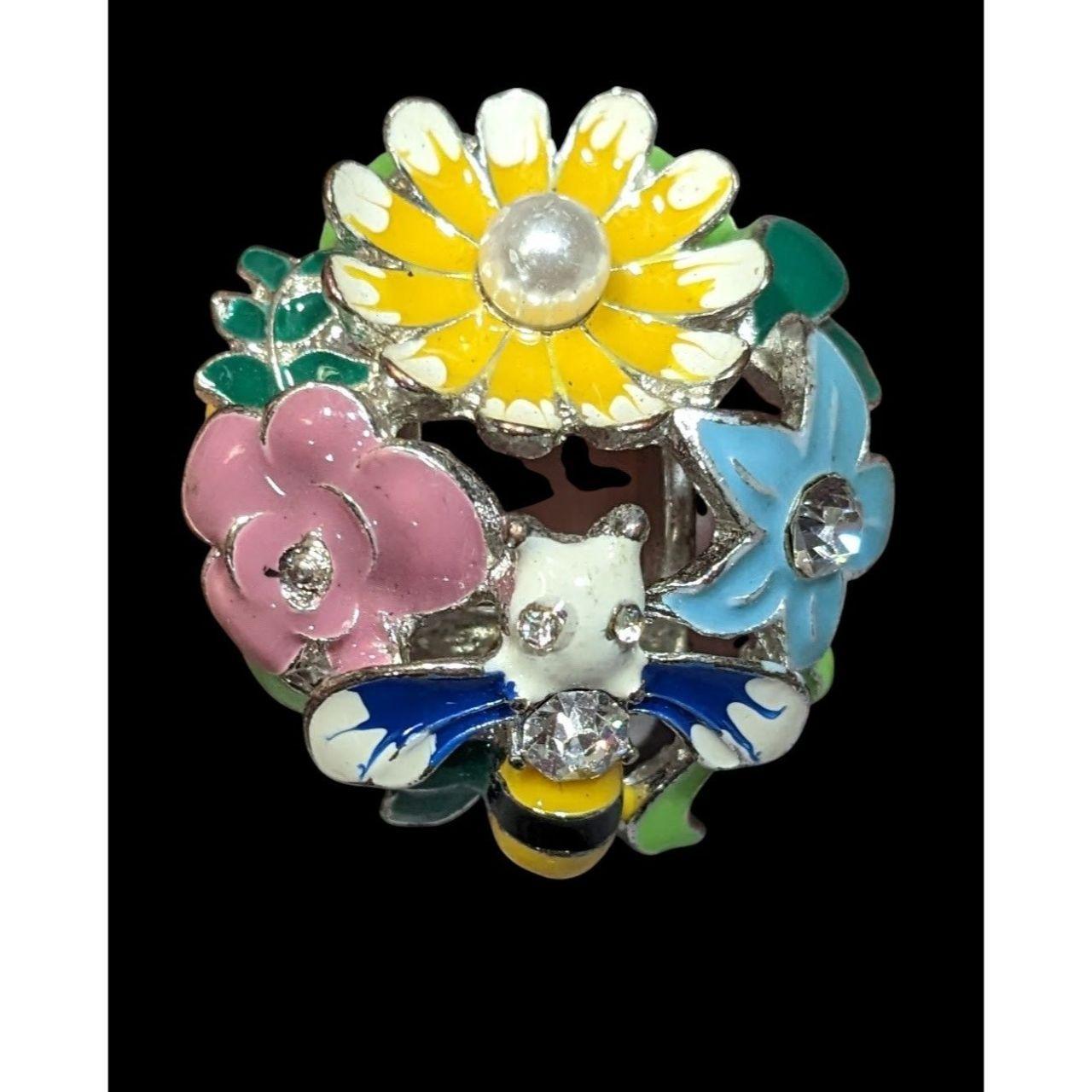 Preloved Women's Ring - Silver/Multi – Cottagecor… - image 2