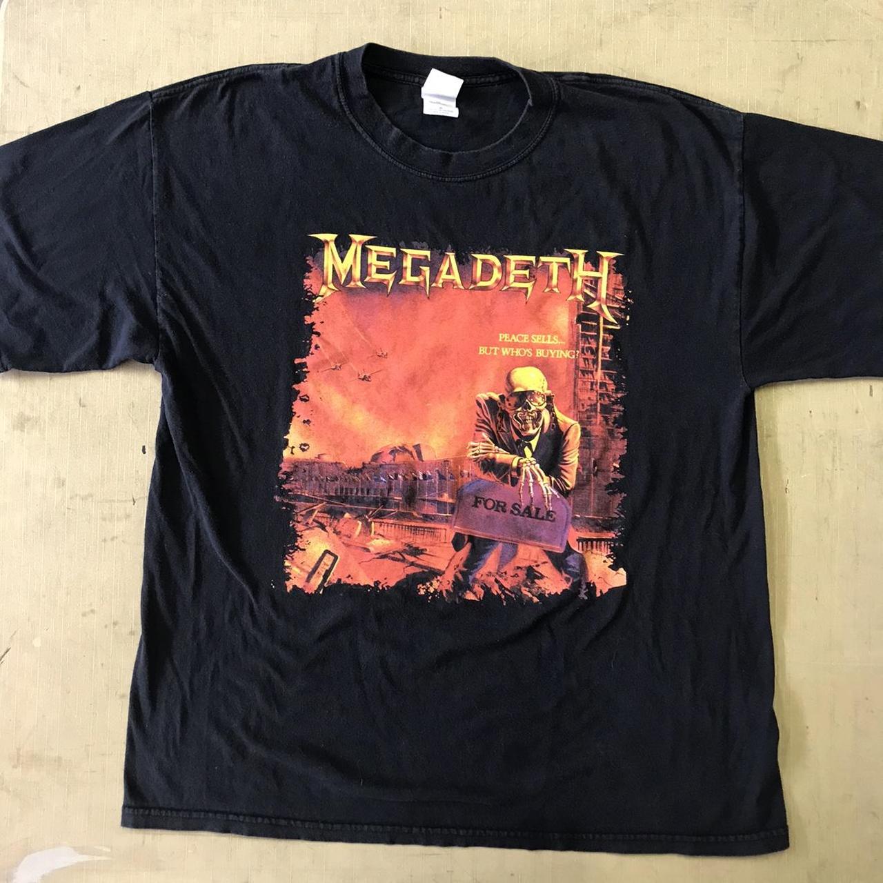 Megadeth peace 2024 sells t shirt