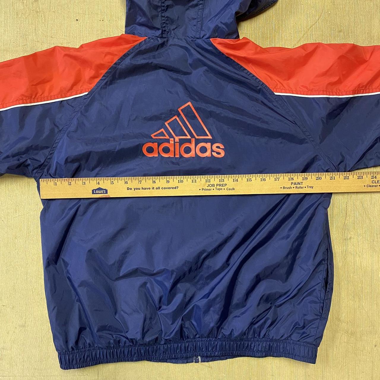 Y2K vintage, Adidas Cardinals hoodie Flaws shown in - Depop