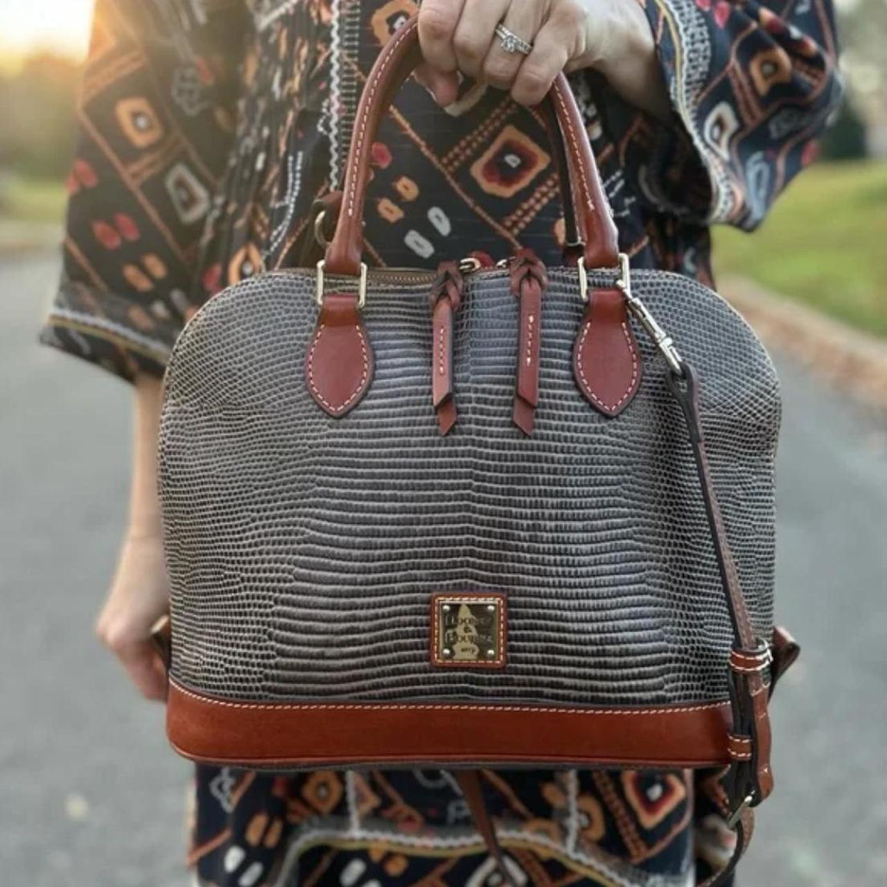 Dooney and best sale bourke embossed lizard