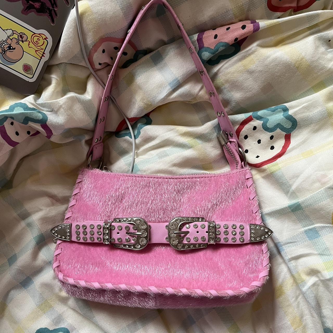 Dolls Kill Women's Pink Bag Depop