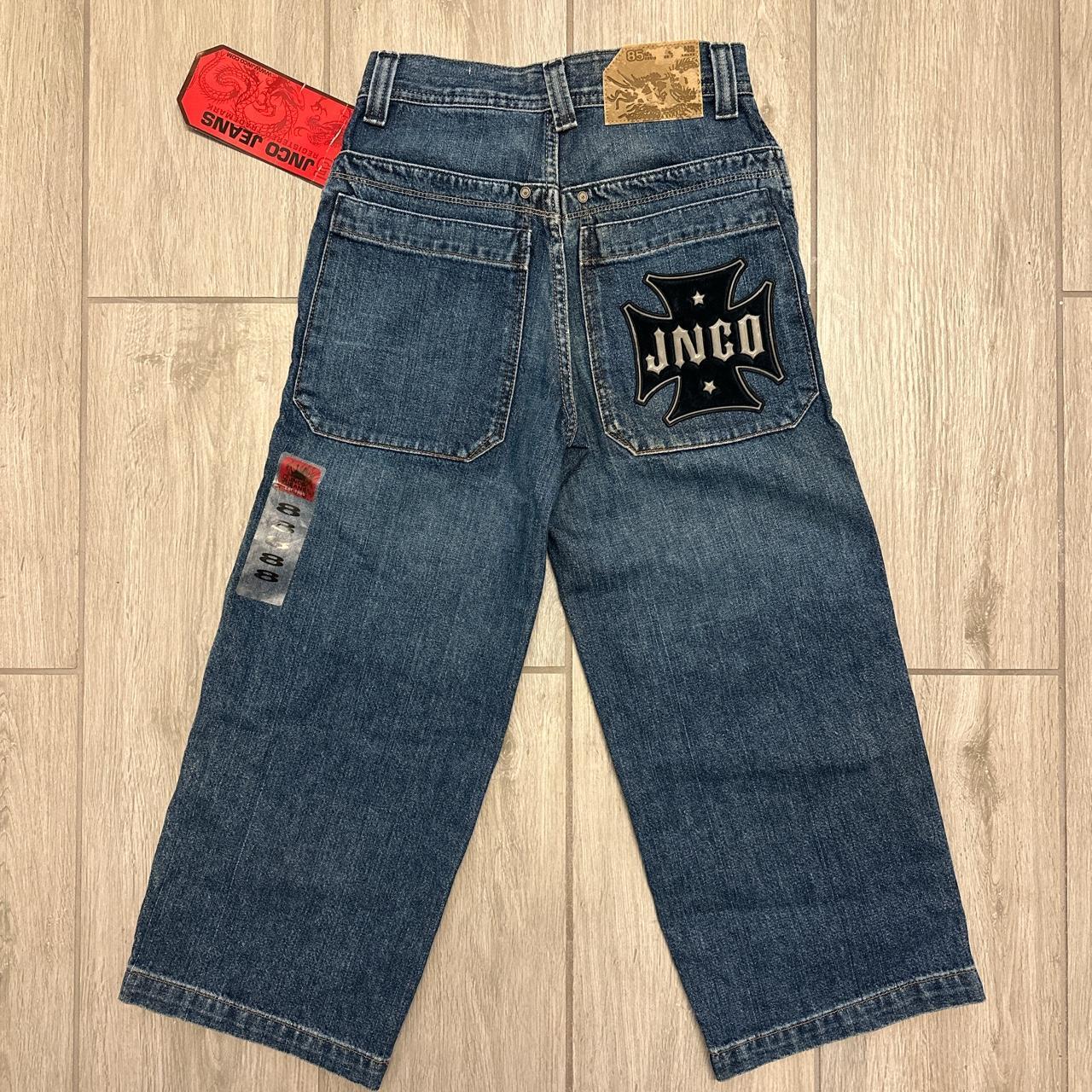 Vintage Deadstock New with Tags JNCO Jeans All... - Depop