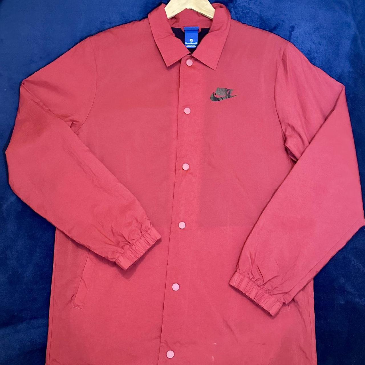 Nike sb best sale coach jacket pink