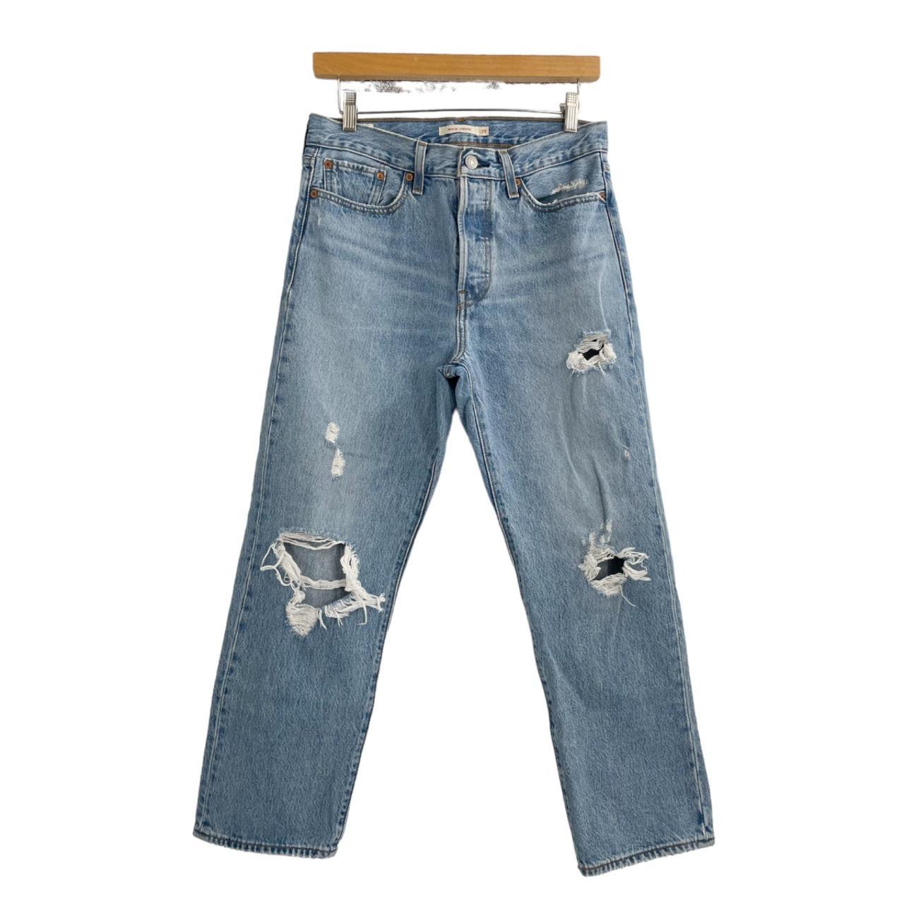 Levi's shop wedgie distressed