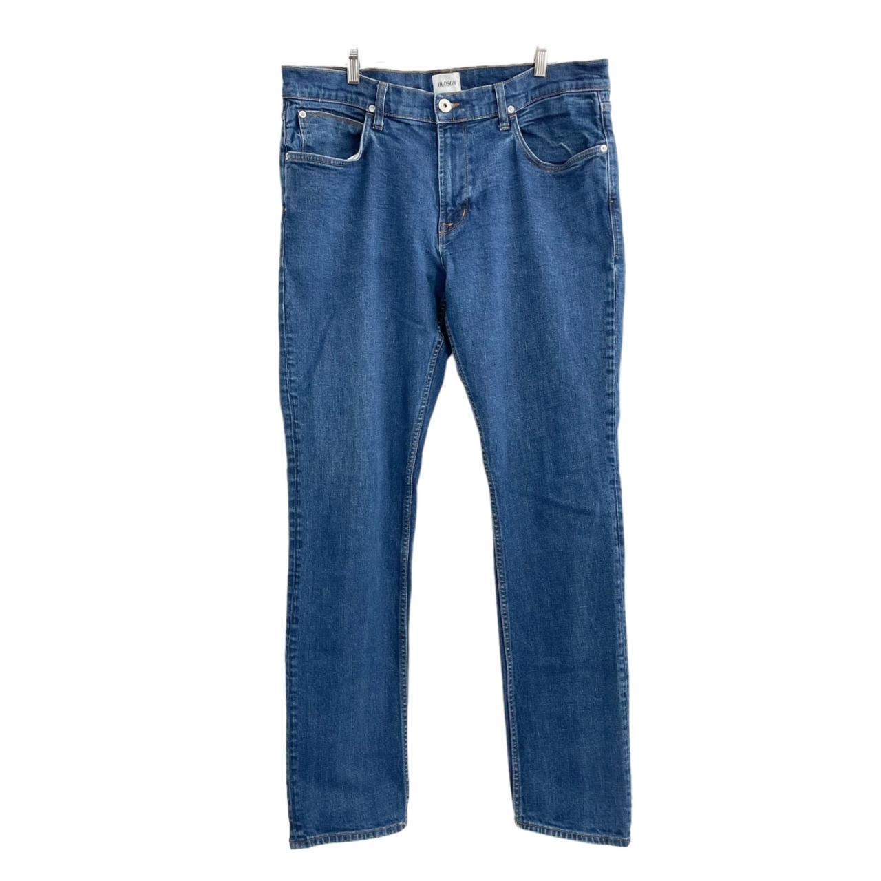 HUDSON mens sold button fly jeans