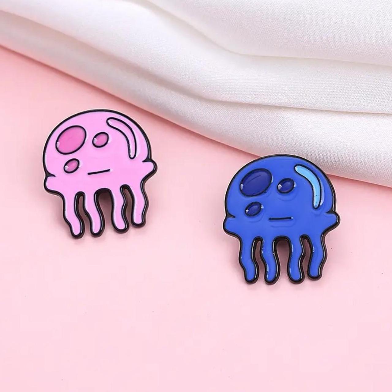 Spongebob jellyfish pins ♡ brand new ♡ comes with - Depop