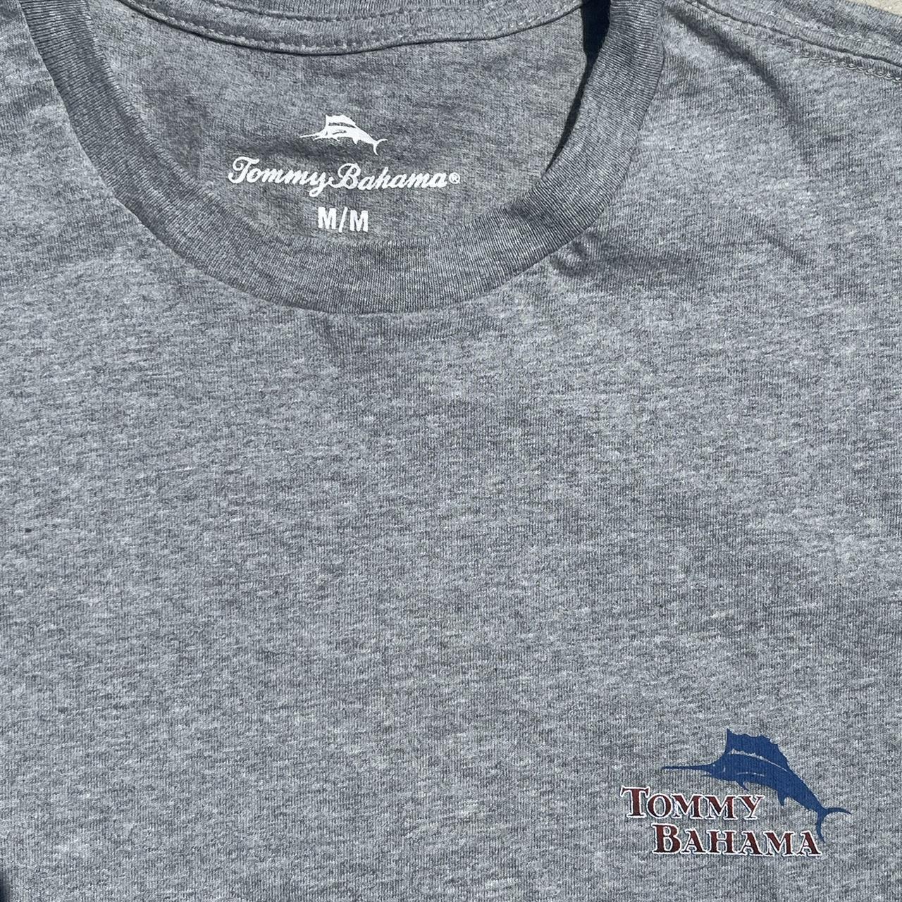 LSU Tigers Tommy Bahama Thirst & Gull T-Shirt - Gray