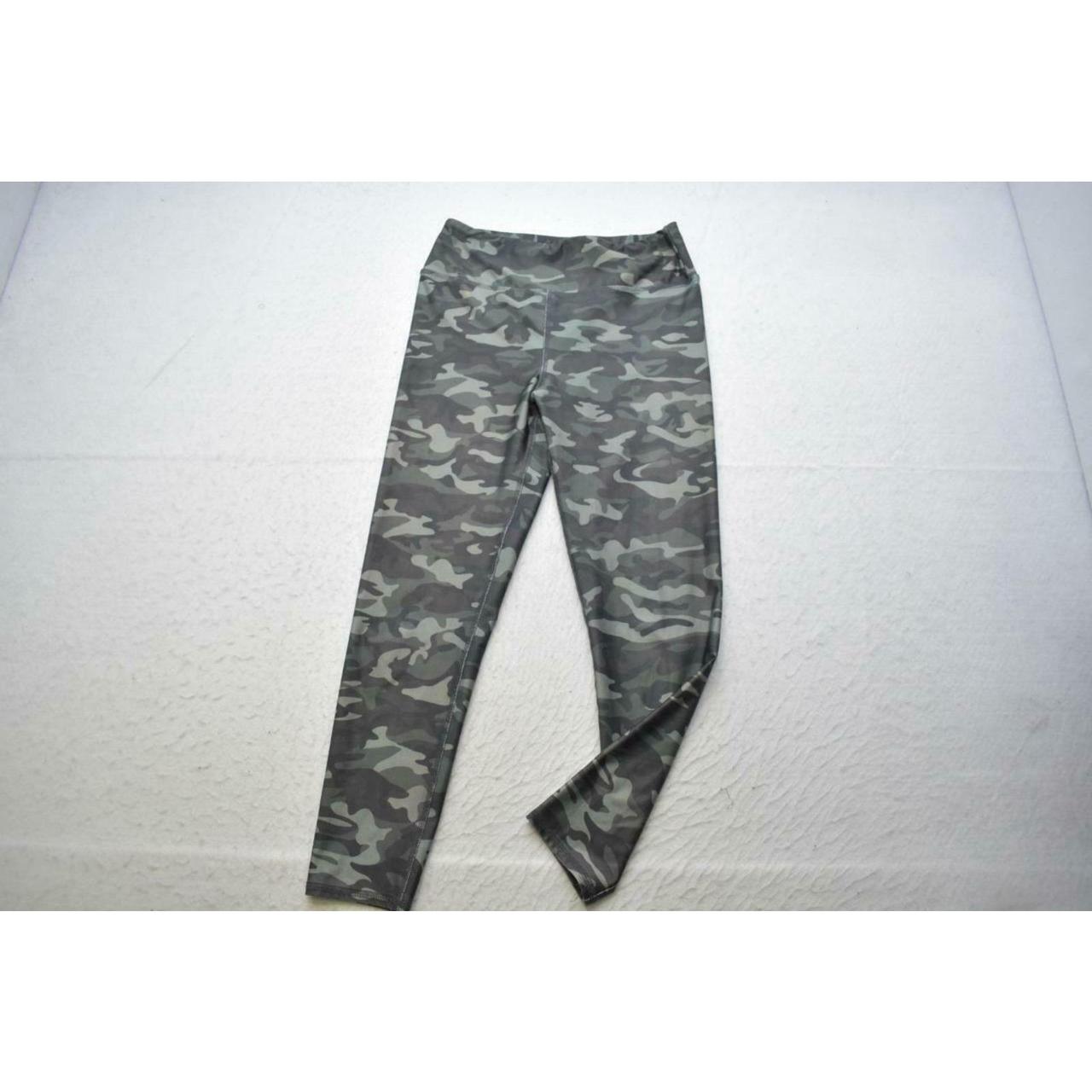 Evolution & Creation Leggings Camo Yoga Capri Pants... Depop
