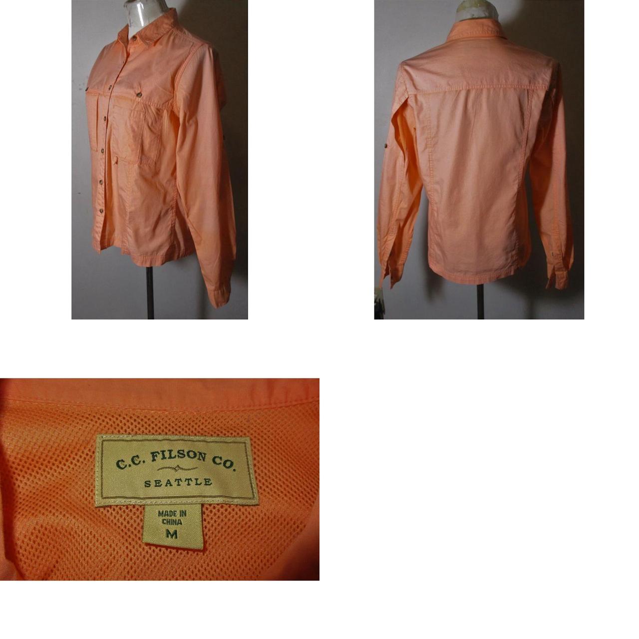 Filson Women's Orange T-shirt (4)