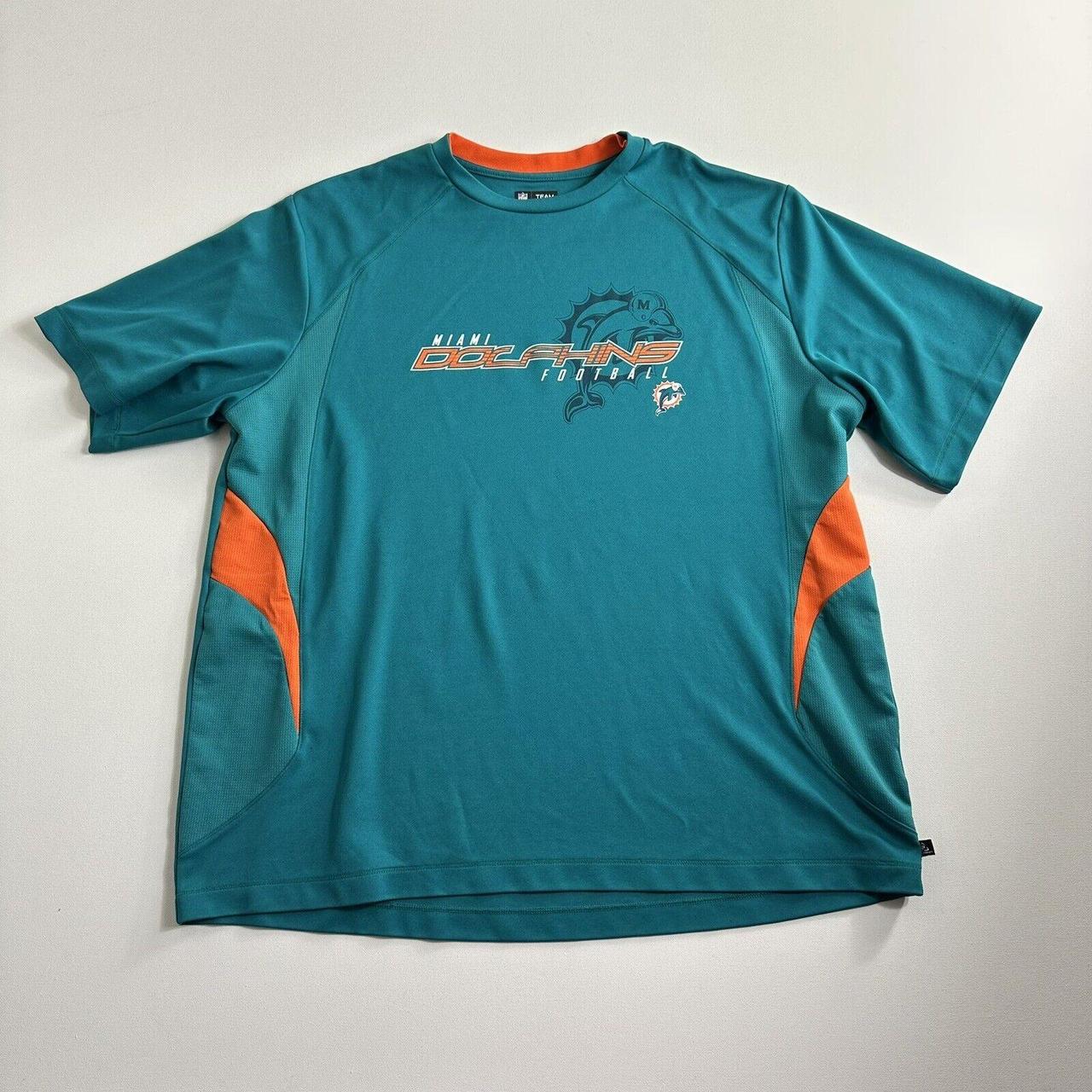 Miami Dolphins tee NFL Apparel Beautiful colors Fits - Depop