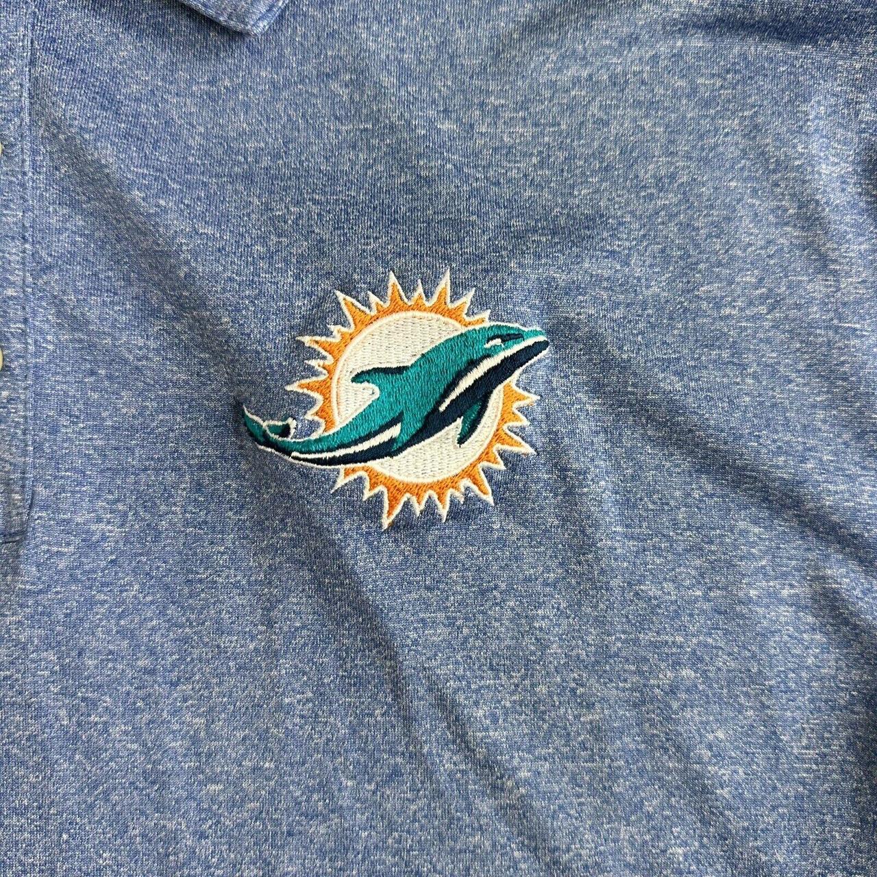 Nike Golf Pullover Miami Dolphin edition Gently used - Depop