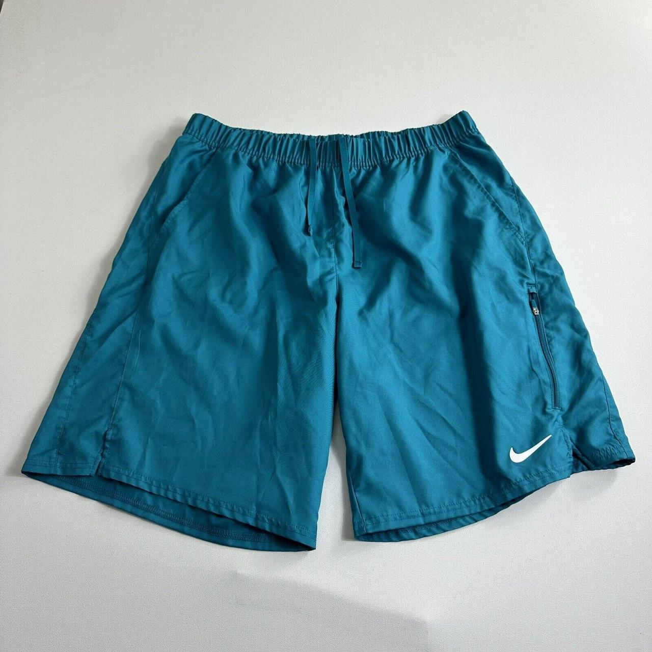 Nike Dri-Fit Blue Tennis Shorts Adult Mens Size 2XL... - Depop