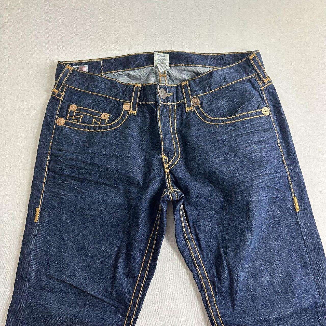 Men True Religion Bobby Super T Blue Jeans Size... - Depop