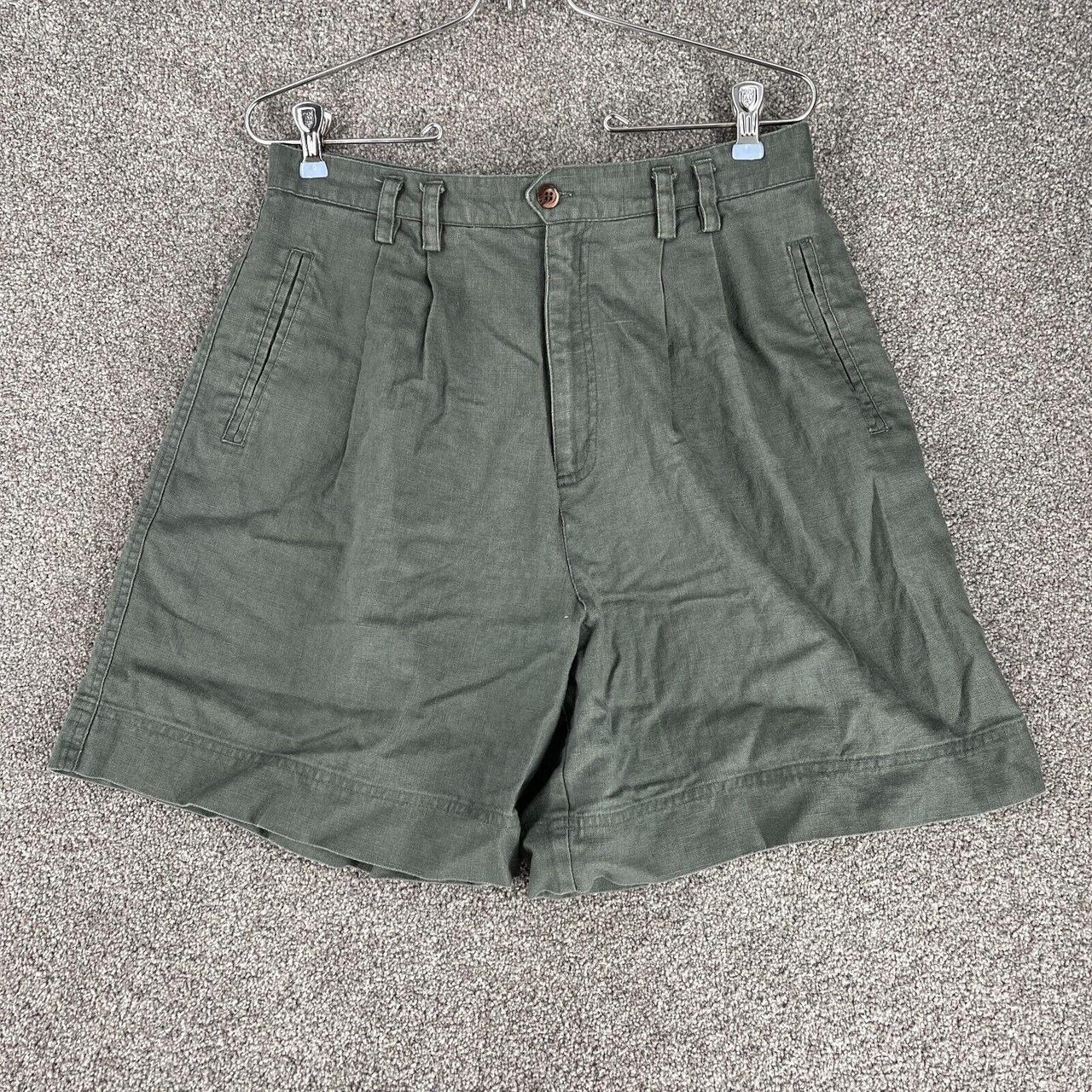 Milano Design Group Shorts Adult 29 Olive Green... - Depop