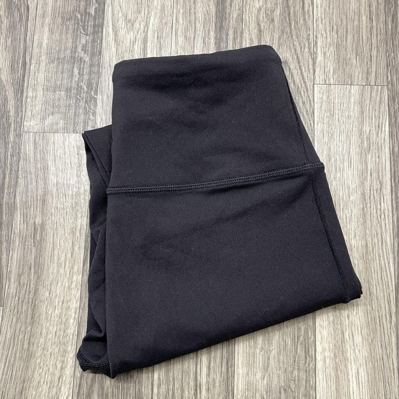 PRANA Stretch Waist Mid Rise Black Activewear... - Depop