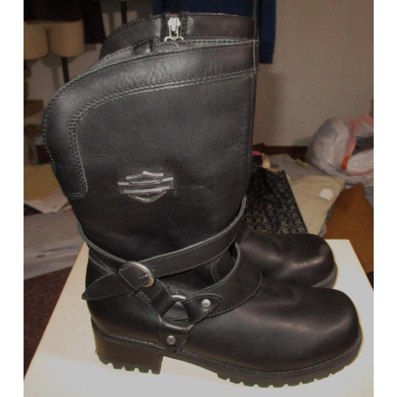 Harley davidson amber discount boots