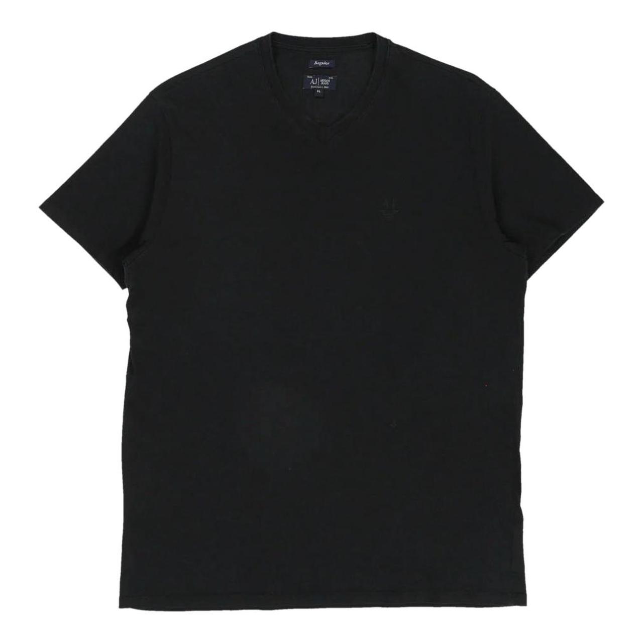 Armani jeans v neck t shirt hotsell