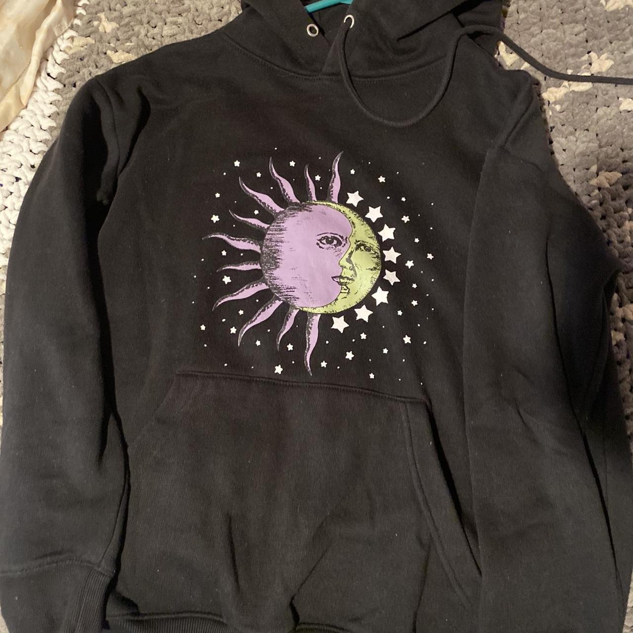 Daisy Street Sun & Moon Hoodie - from ASOS - XS... - Depop