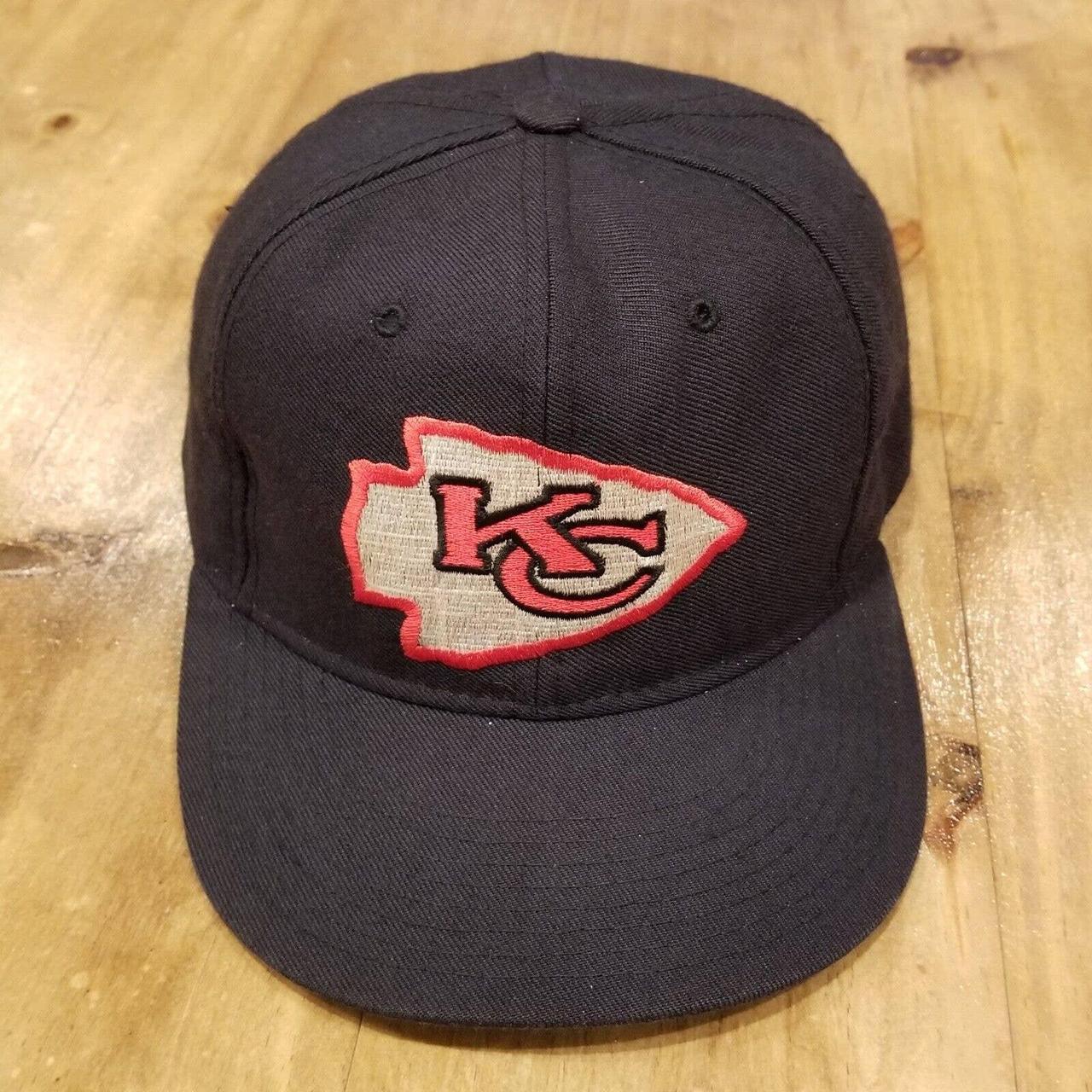 Vintage Kansas City Chiefs Hat Cap New Era Size 7 - Depop