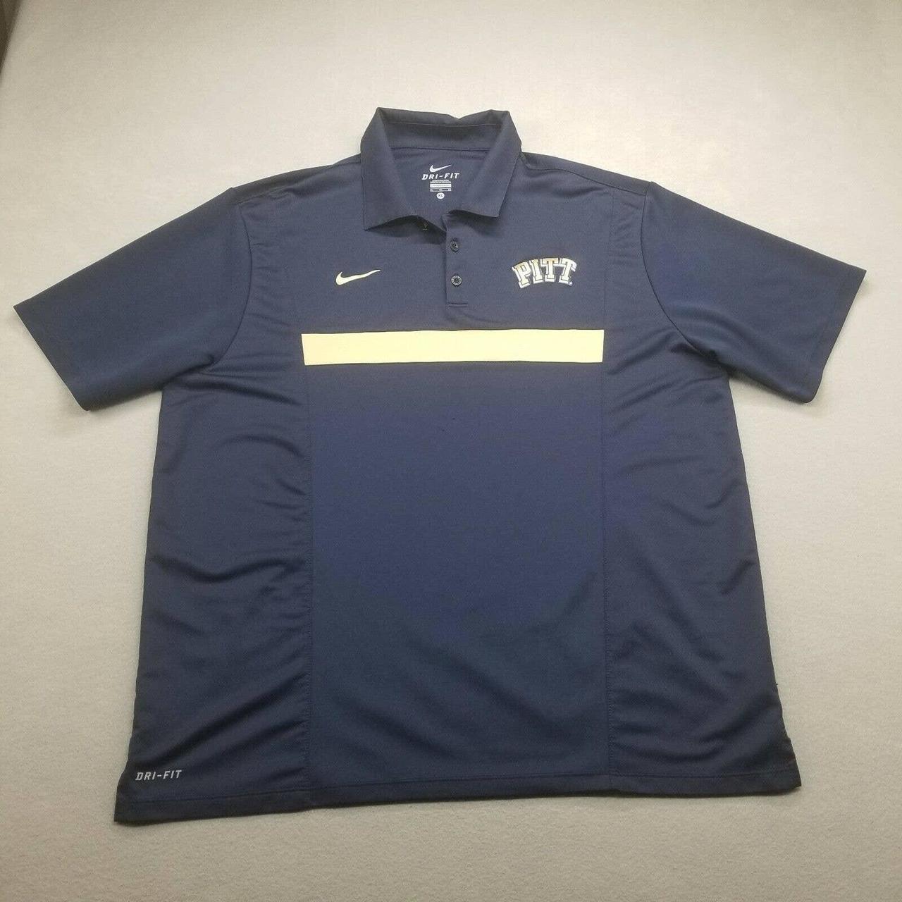 Pitt Pittsburgh Panthers Polo Shirt Nike Mens Extra - Depop