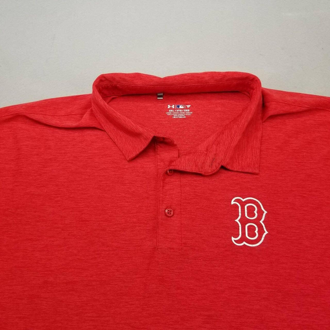 Under Armour Cool Switch MLB Boston Red Sox Polo - Depop