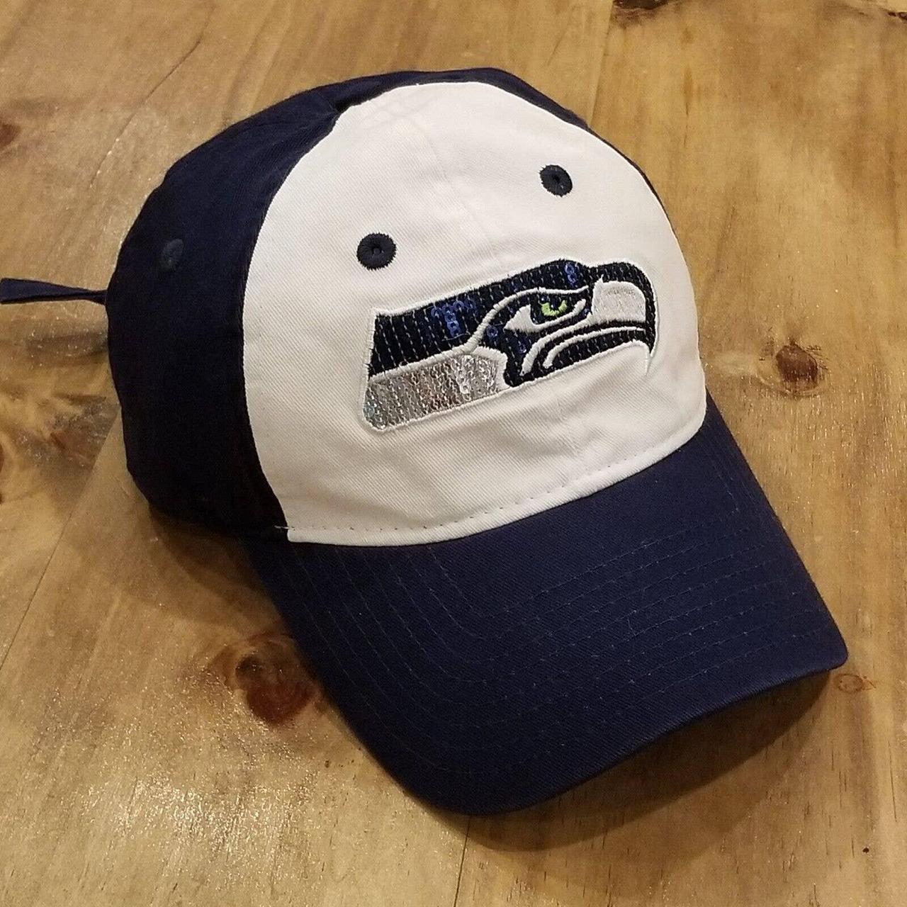 VINTAGE NFL SEATTLE SEAHAWKS BASEBALL CAP, WOMEN'S - Depop