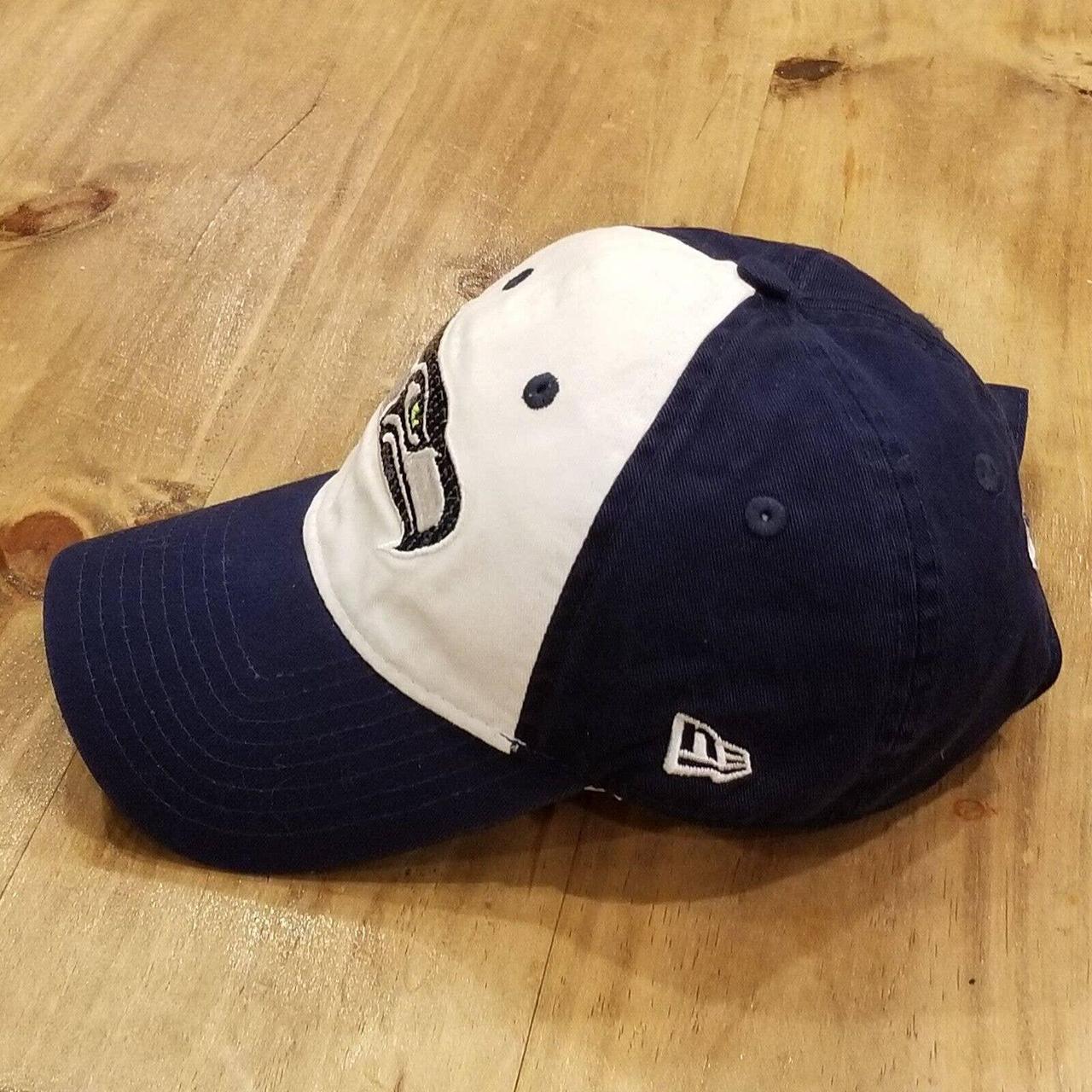 Seattle Seahawks New Era Vintage Hat Like New/Good - Depop