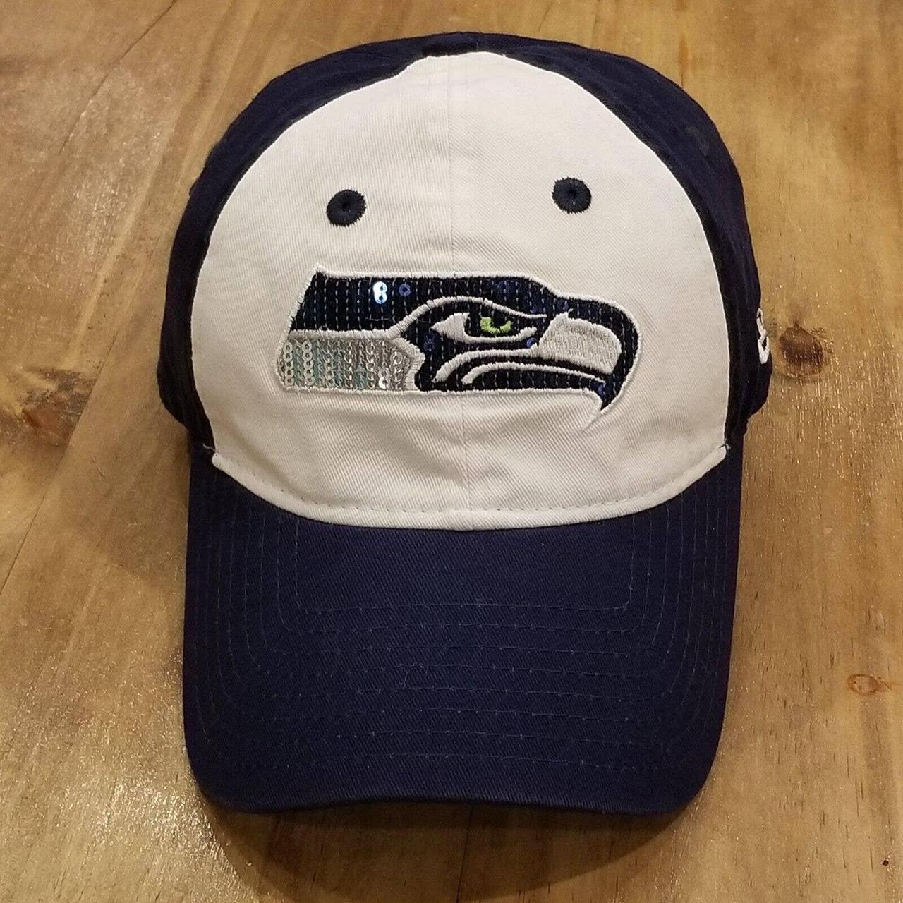 Seattle Seahawks New Era Vintage Hat Like New/Good - Depop