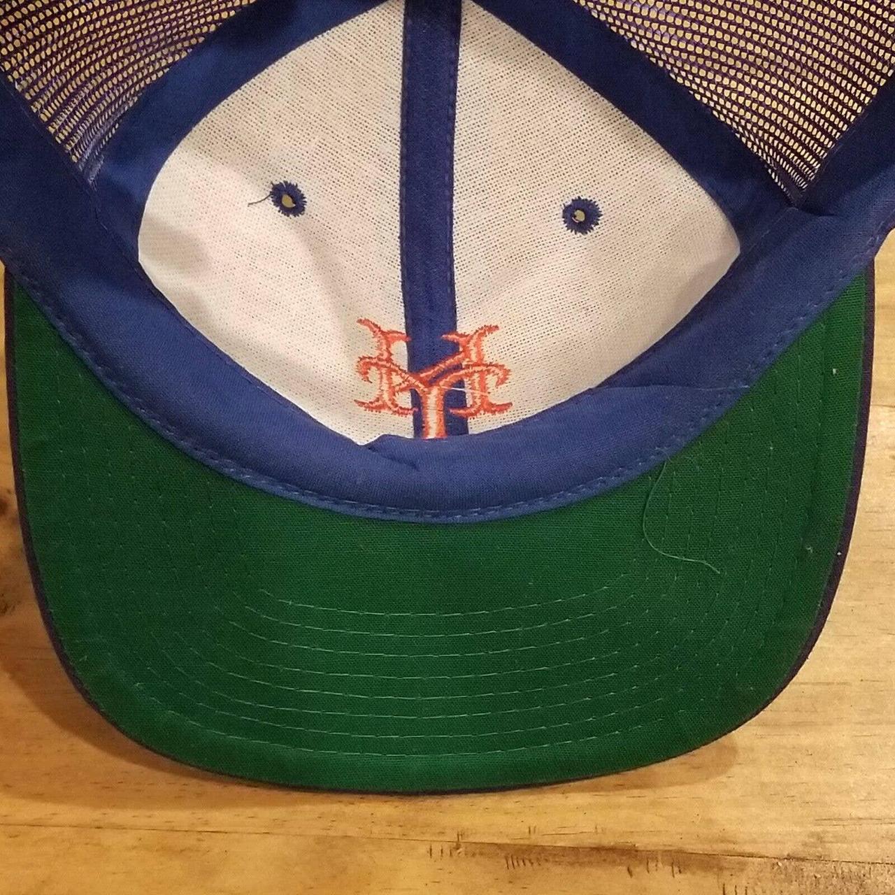 Nostalgic Drew Pearson New York Mets Snapback Trucker Hat - OSFA Blue