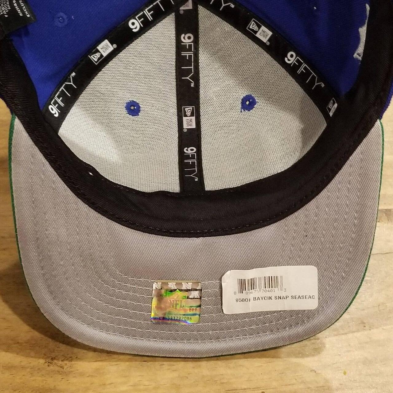 Official Seattle Seahawks New Era Snapback Hat In - Depop