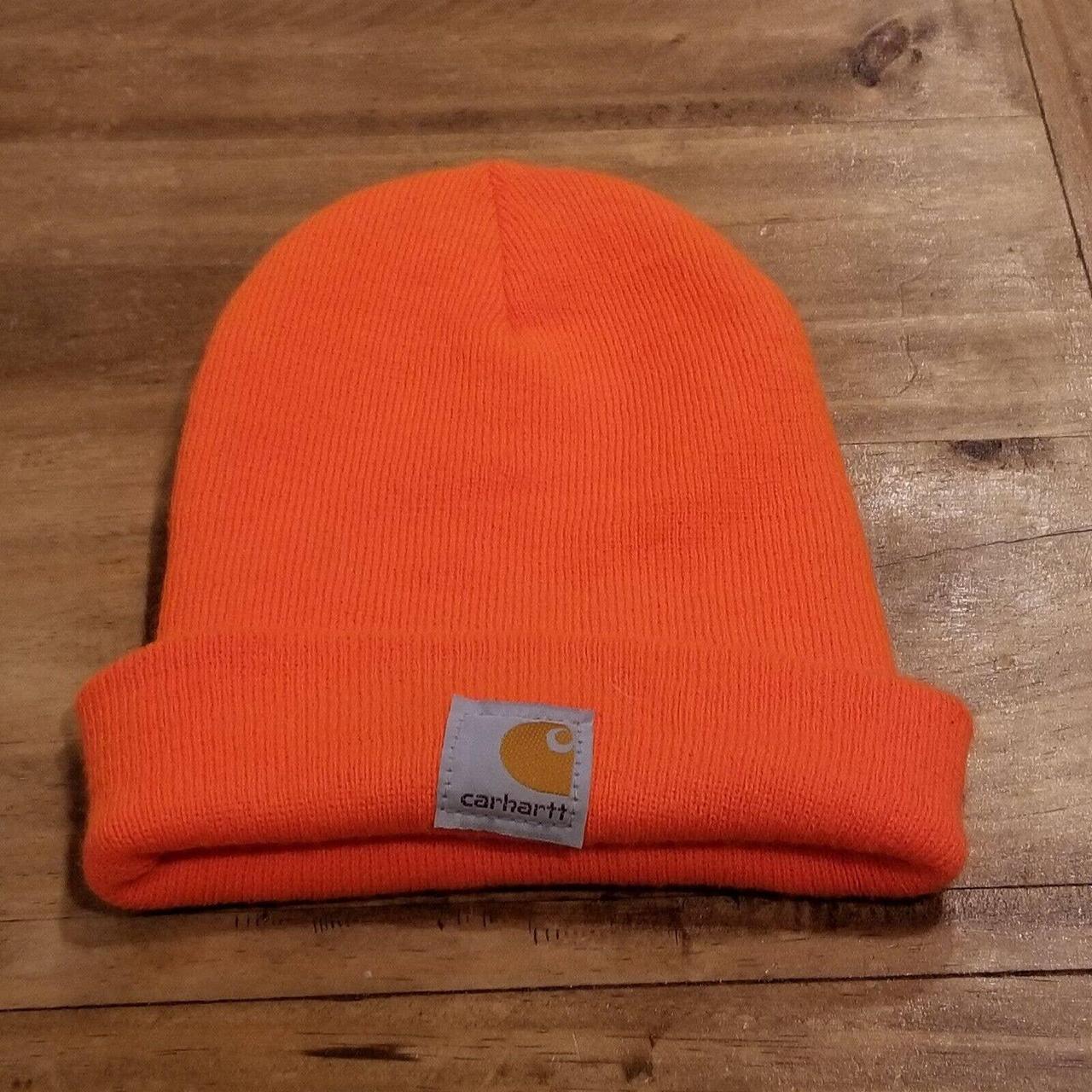 Carhartt blaze shop orange hat