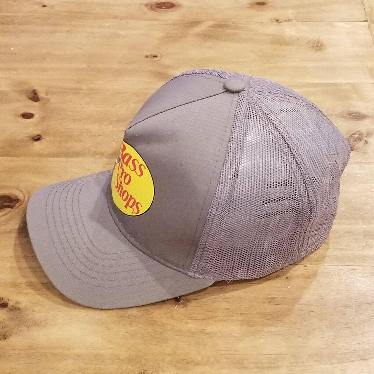 UNISEX Bass Pro Shop Hat One Size Fits All Grey And - Depop