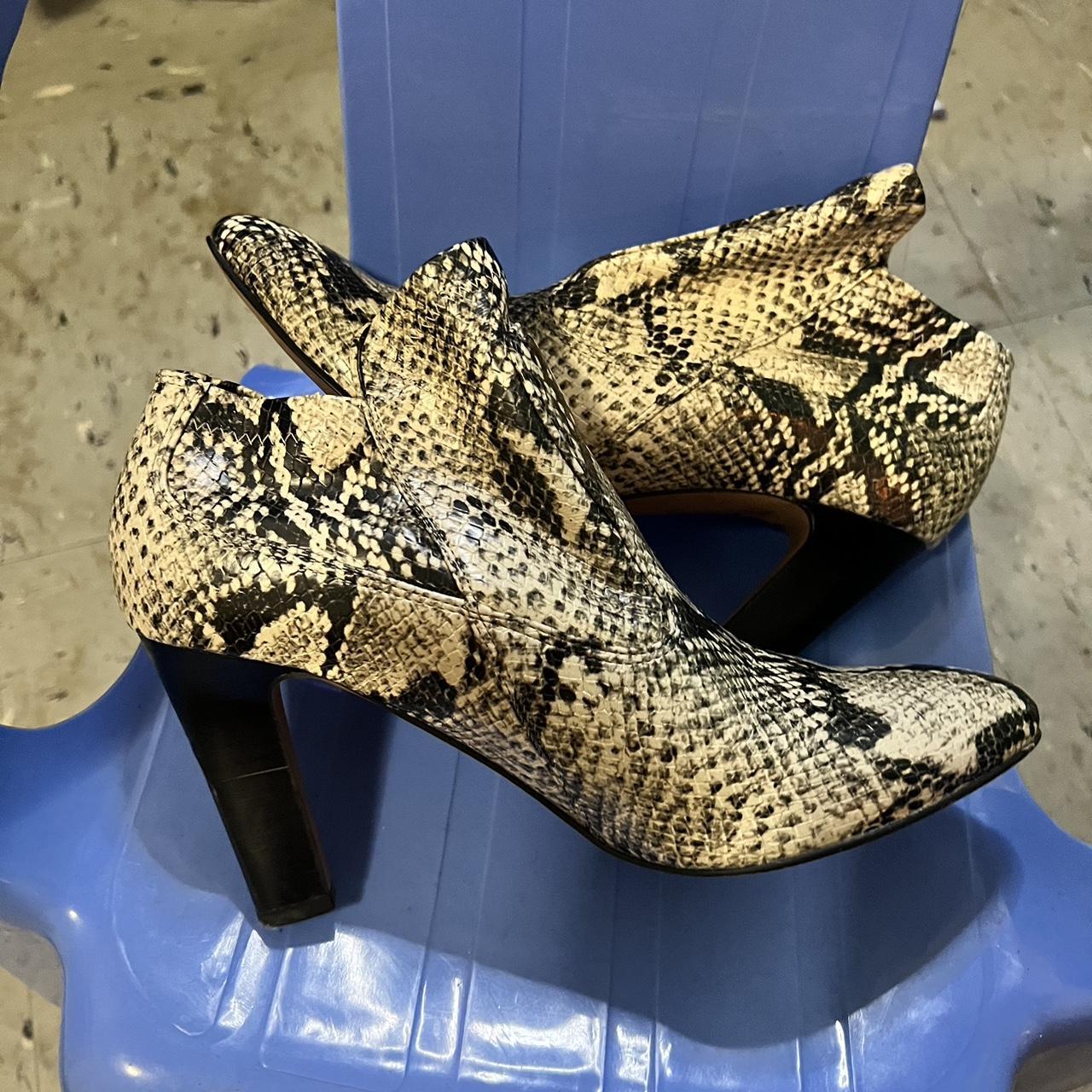 Franco sarto cheap snakeskin booties