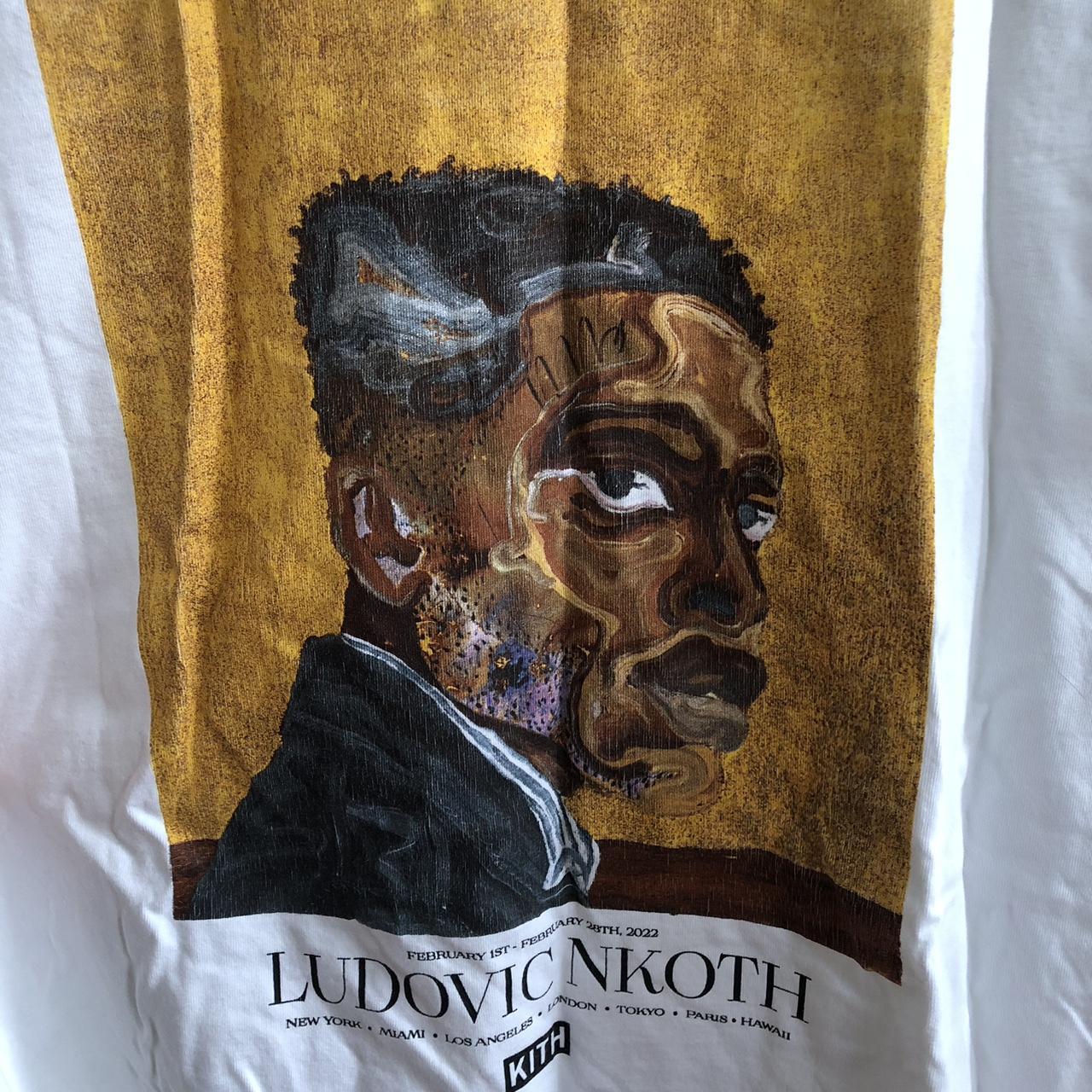 ★最新作★Kith for Ludovic Nkoth Classic Logo L/S Tee Kith Artists Series Limited Edition Ludovic Nkoth | Depop