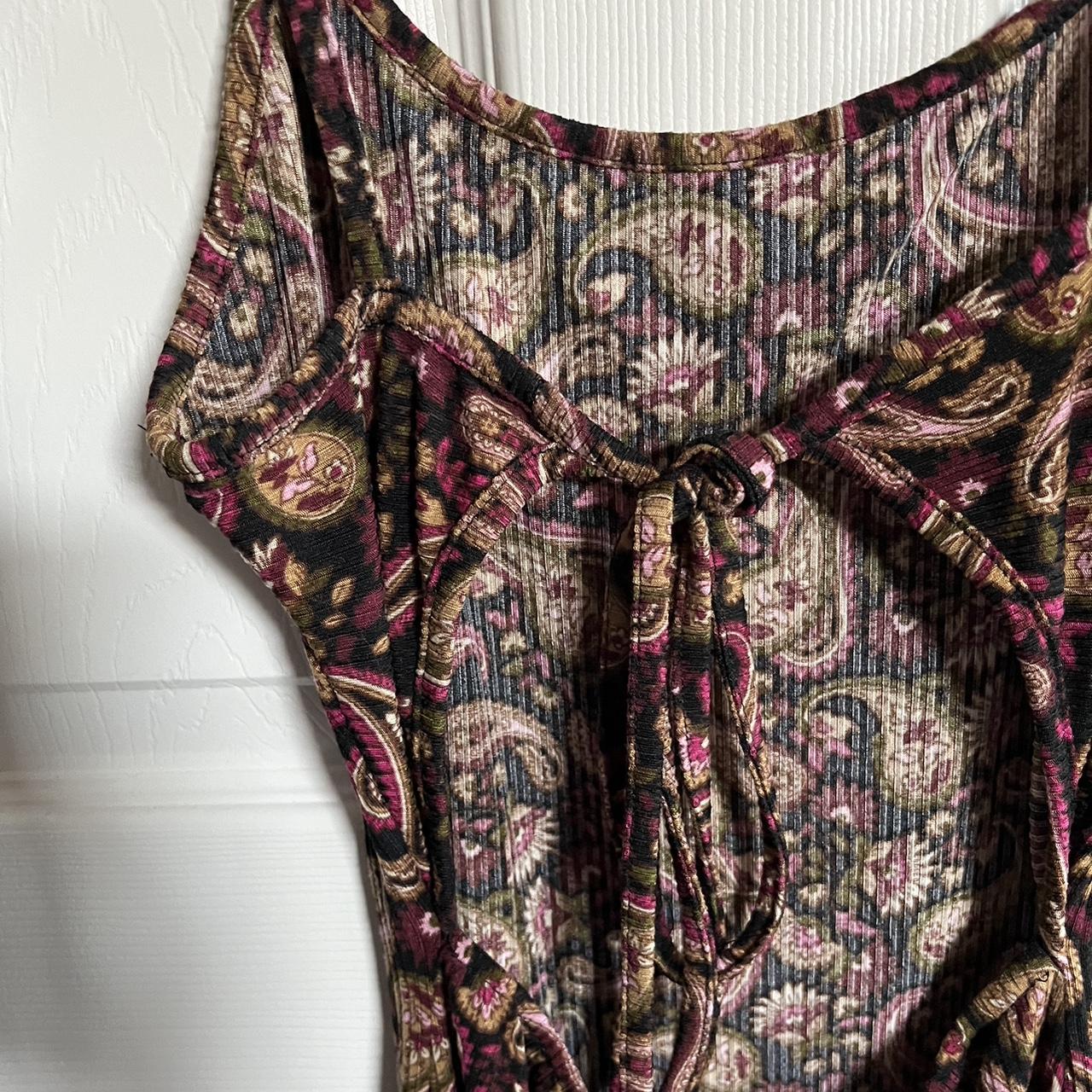 Open back sundress🌅🌅 can adjust strings and above... Depop