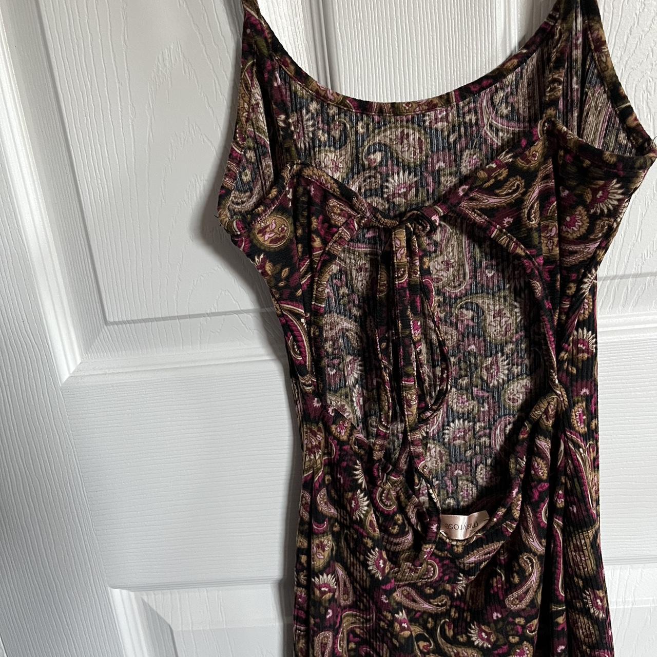 Open back sundress🌅🌅 can adjust strings and above... Depop