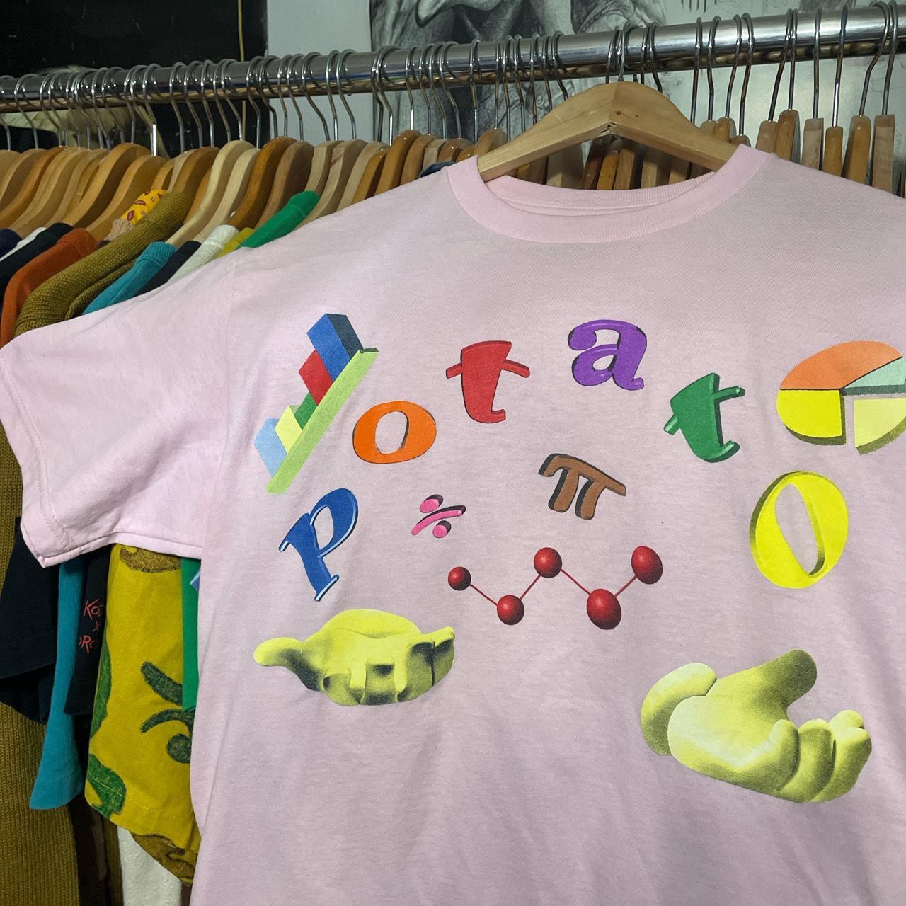 Imran Potato graphic shirt with great colors. Good - Depop
